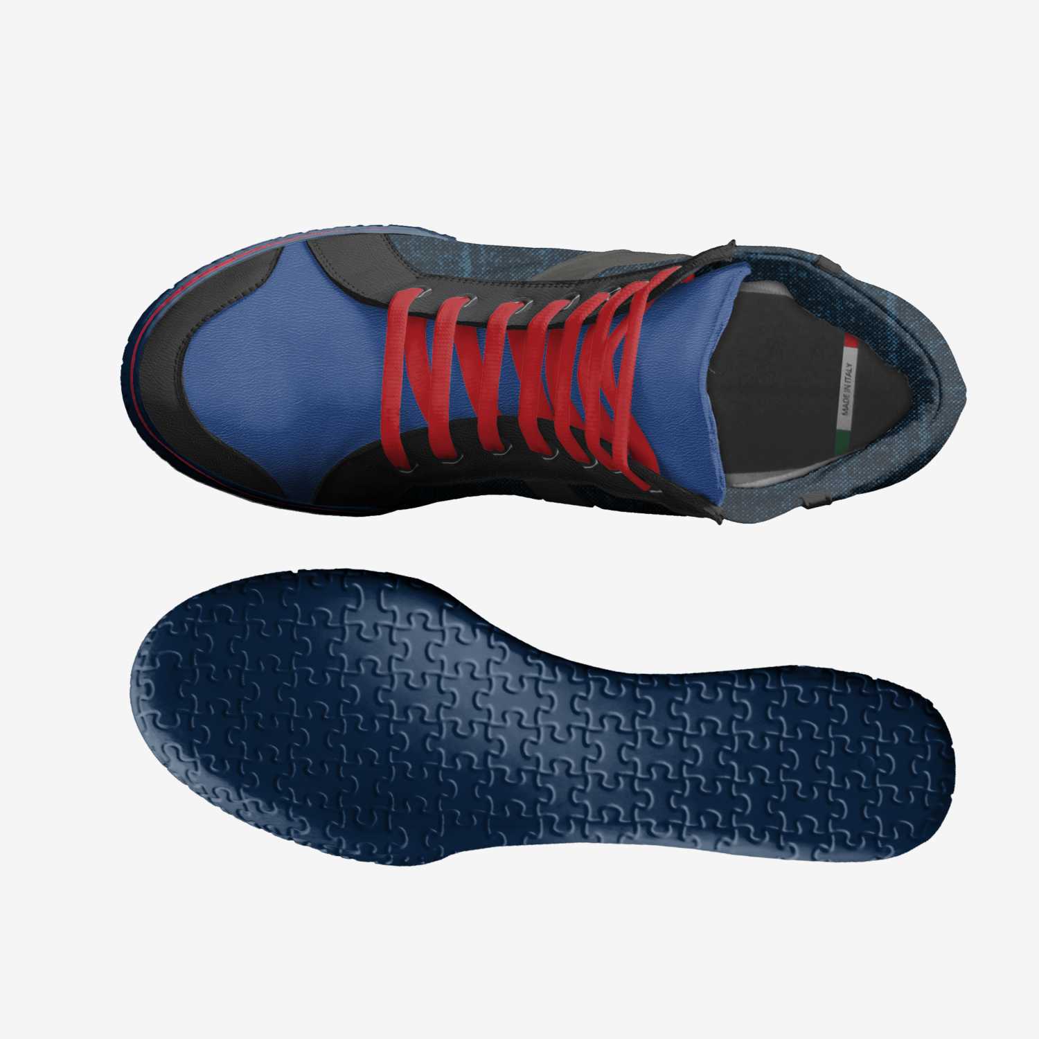 OO2 custom made in Italy shoes by Terence Miller | Top view