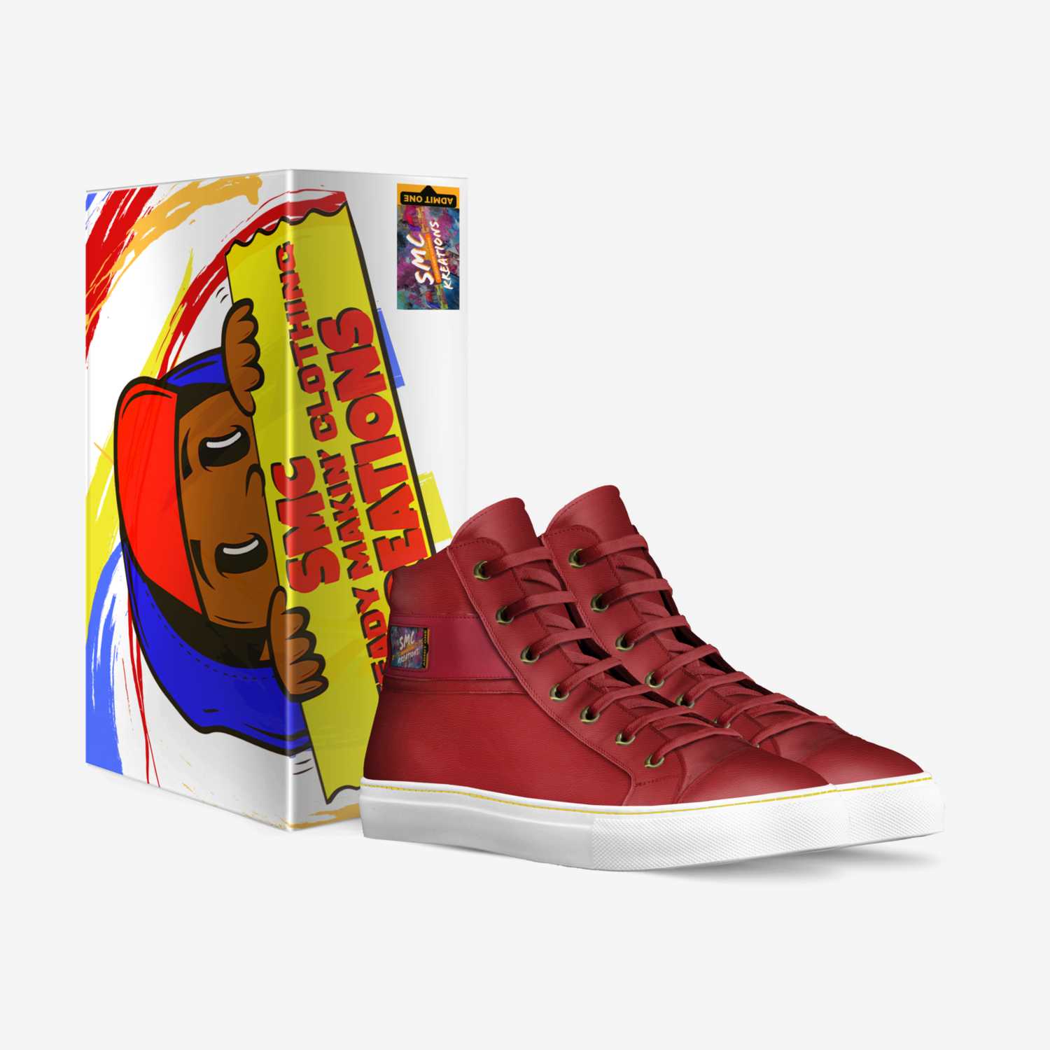Kreation M1’s custom made in Italy shoes by Shawn Mcnair | Box view