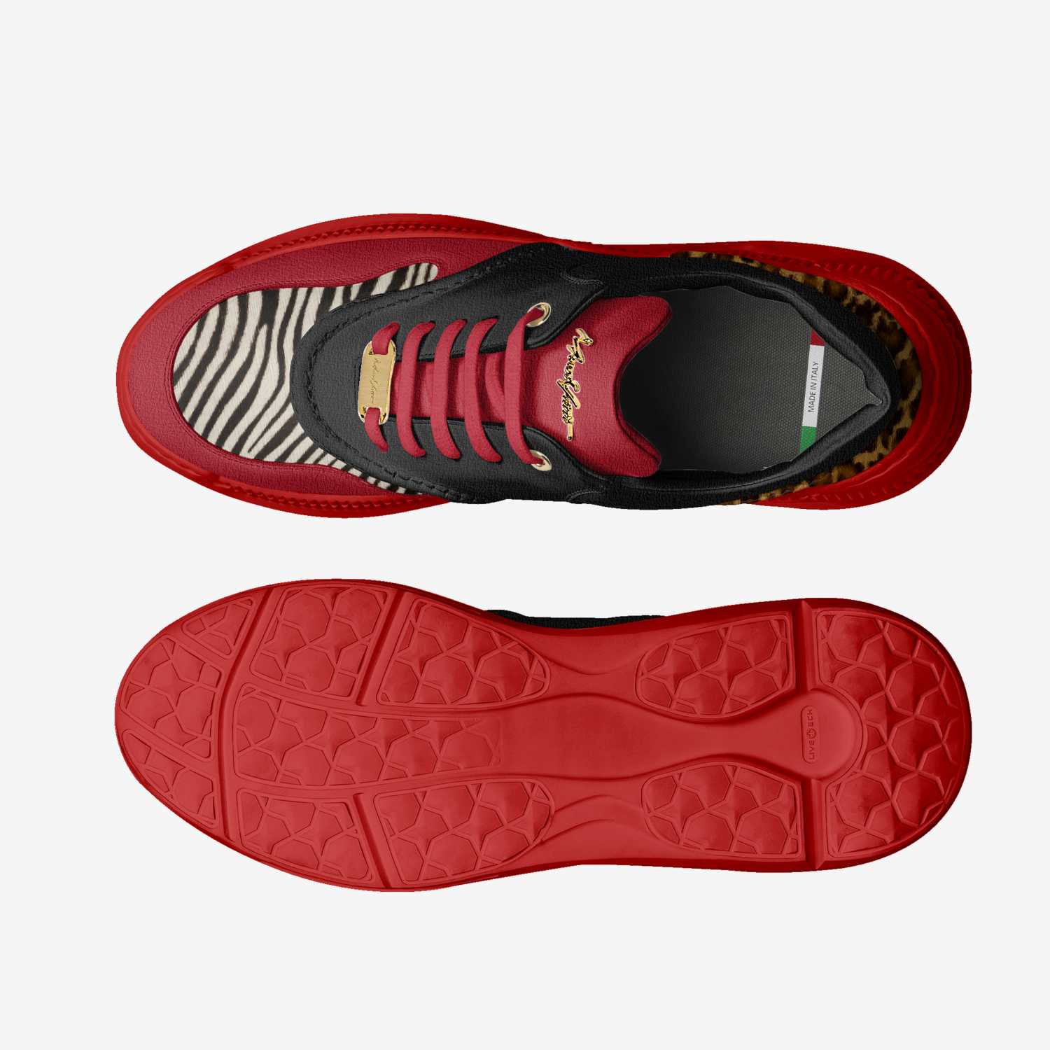 Moneyatti Miller33 custom made in Italy shoes by Moneyatti Brand | Top view
