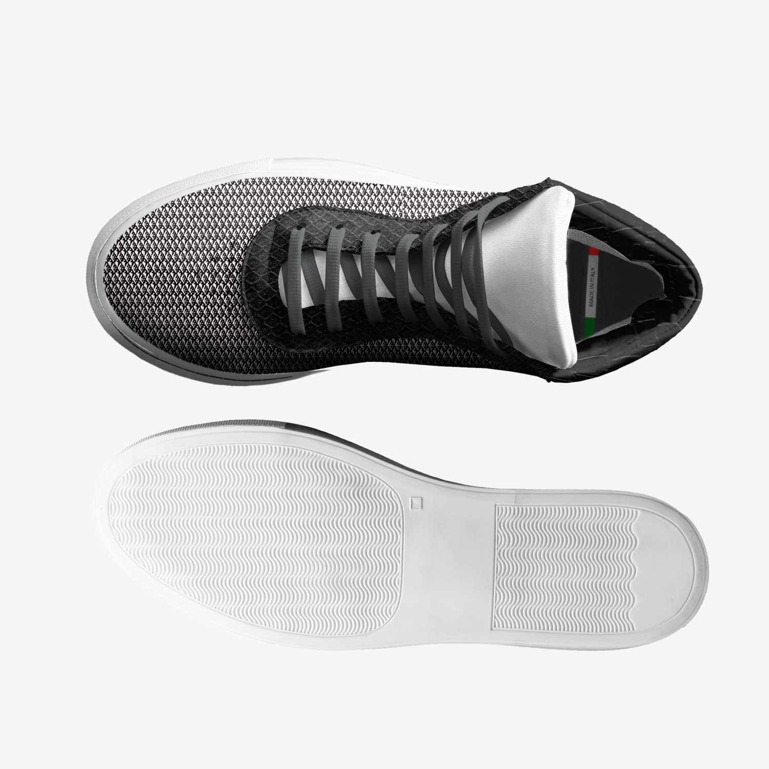 El toro custom made in Italy shoes by Sergio Ledesma | Top view