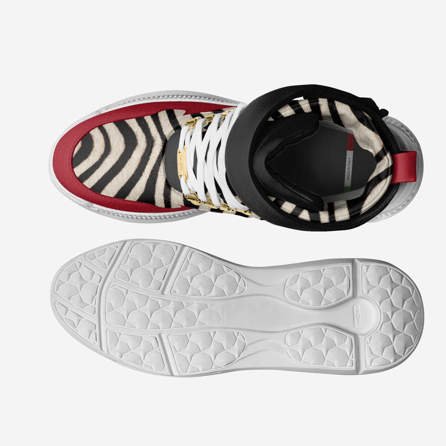 Moneyatti Traps36 custom made in Italy shoes by Moneyatti Brand | Top view