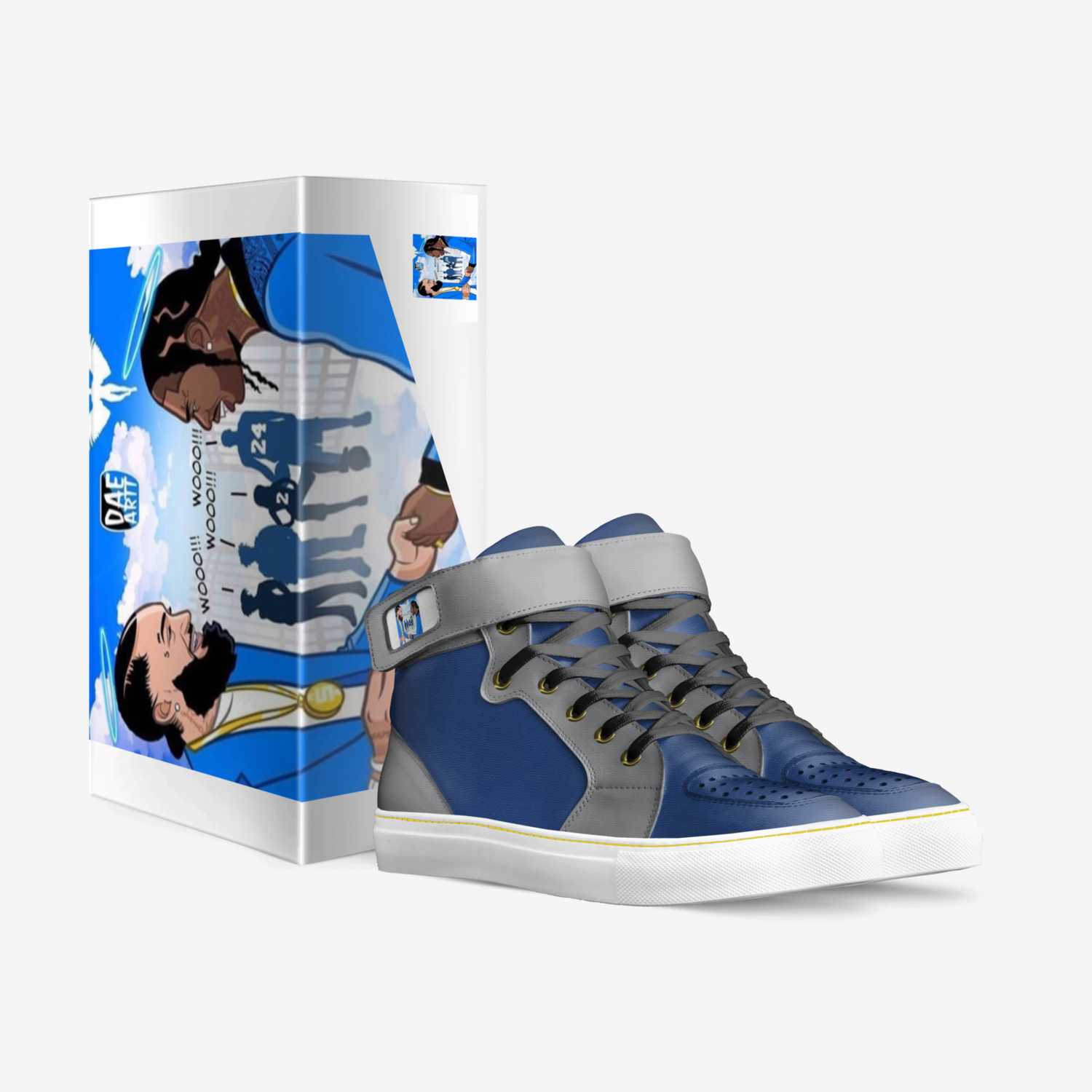 WOO Forever custom made in Italy shoes by Romario Hibbert | Box view