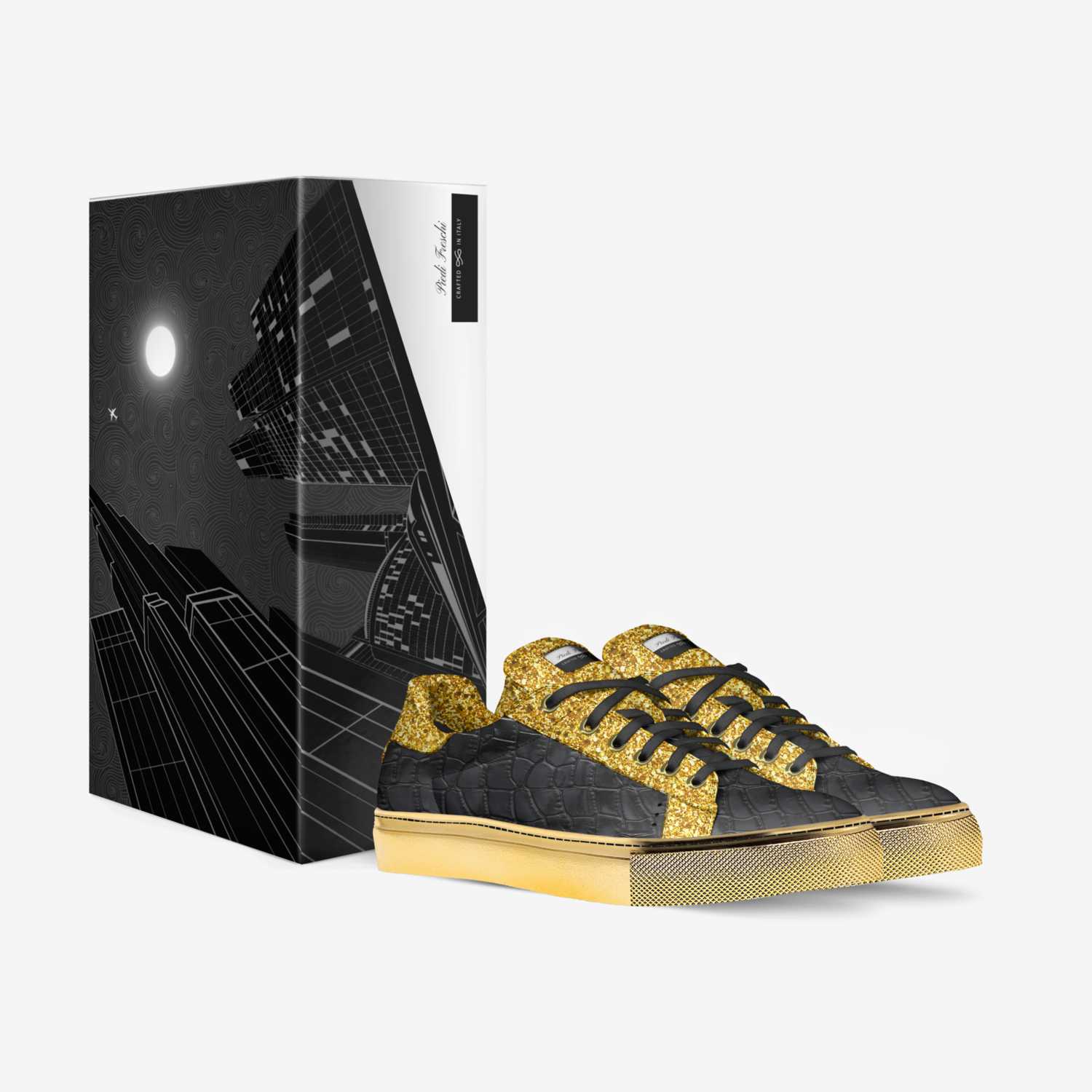 Piedi Freschi custom made in Italy shoes by Lamar Jones | Box view