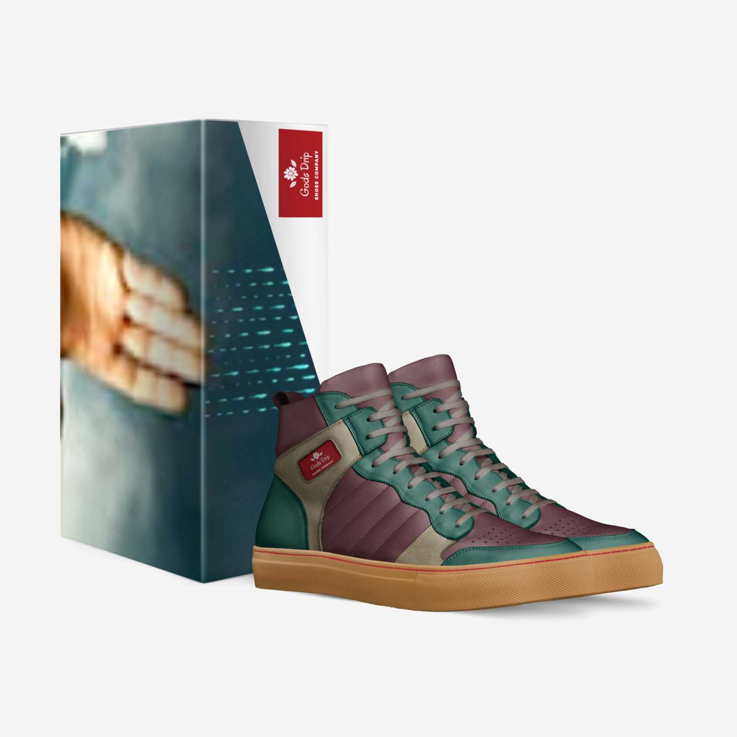 Gods Drip custom made in Italy shoes by Steven Smith | Box view