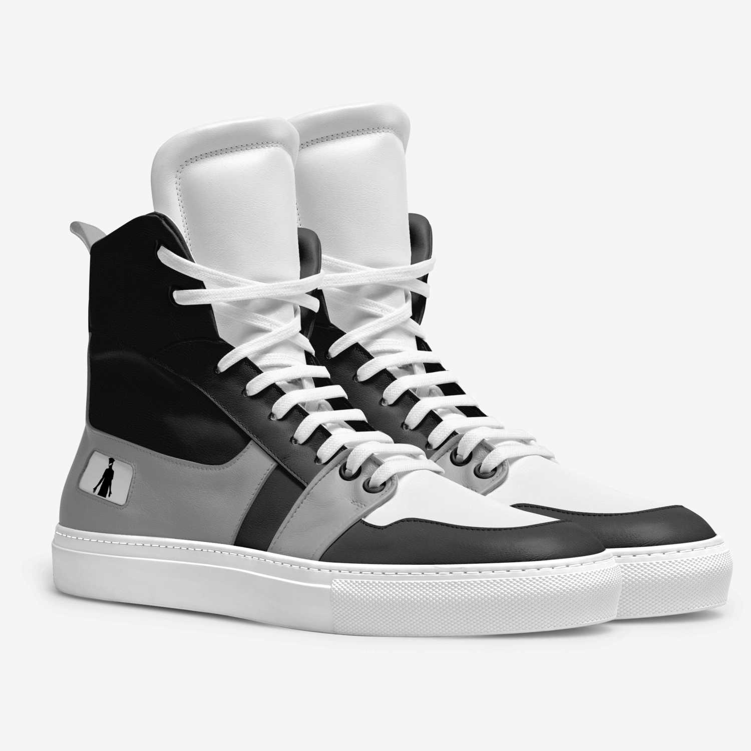 YNGA G Force 1 custom made in Italy shoes by Nio Jackson | Double view