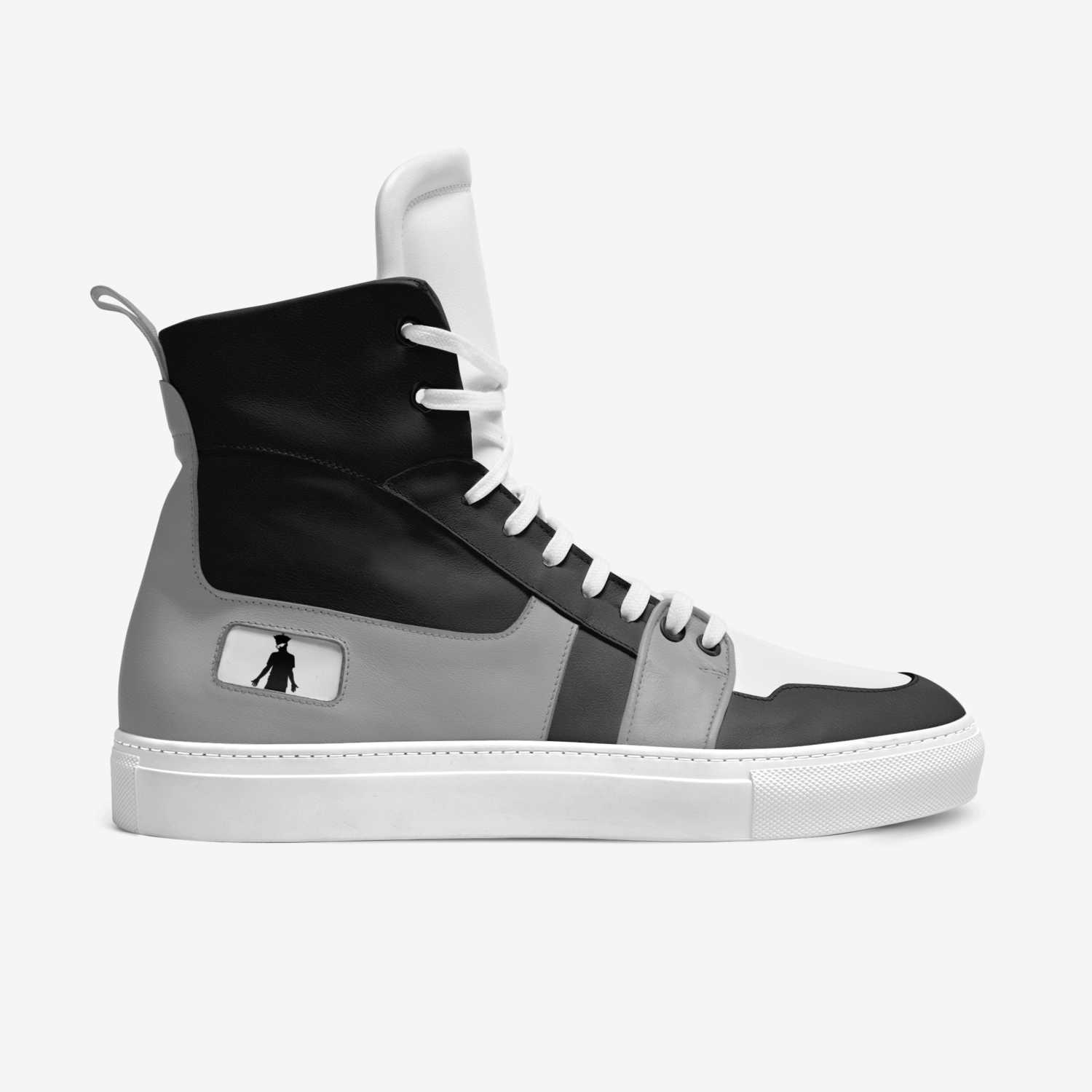YNGA G Force 1 custom made in Italy shoes by Nio Jackson | Side view