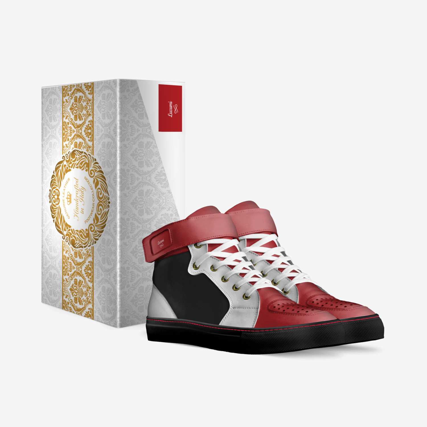 Lucumi  custom made in Italy shoes by Kashawn Jackson | Box view