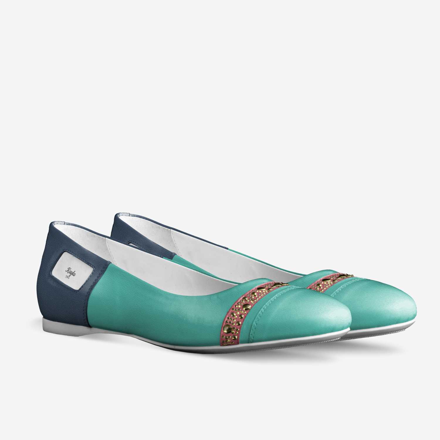 Kayla custom made in Italy shoes by Kayla Jr. | Double view