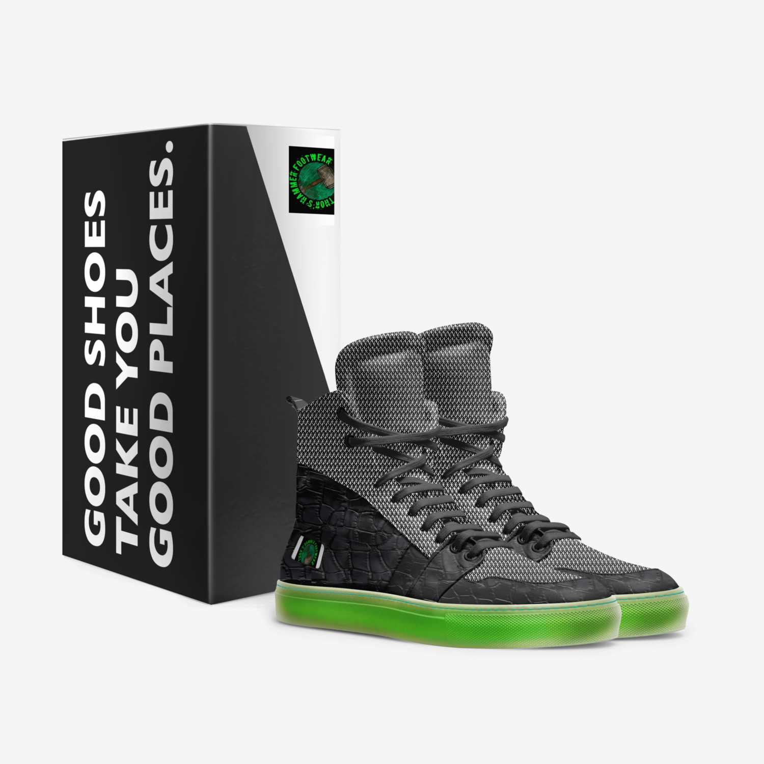 Eyebright custom made in Italy shoes by Trevor Ptak | Box view
