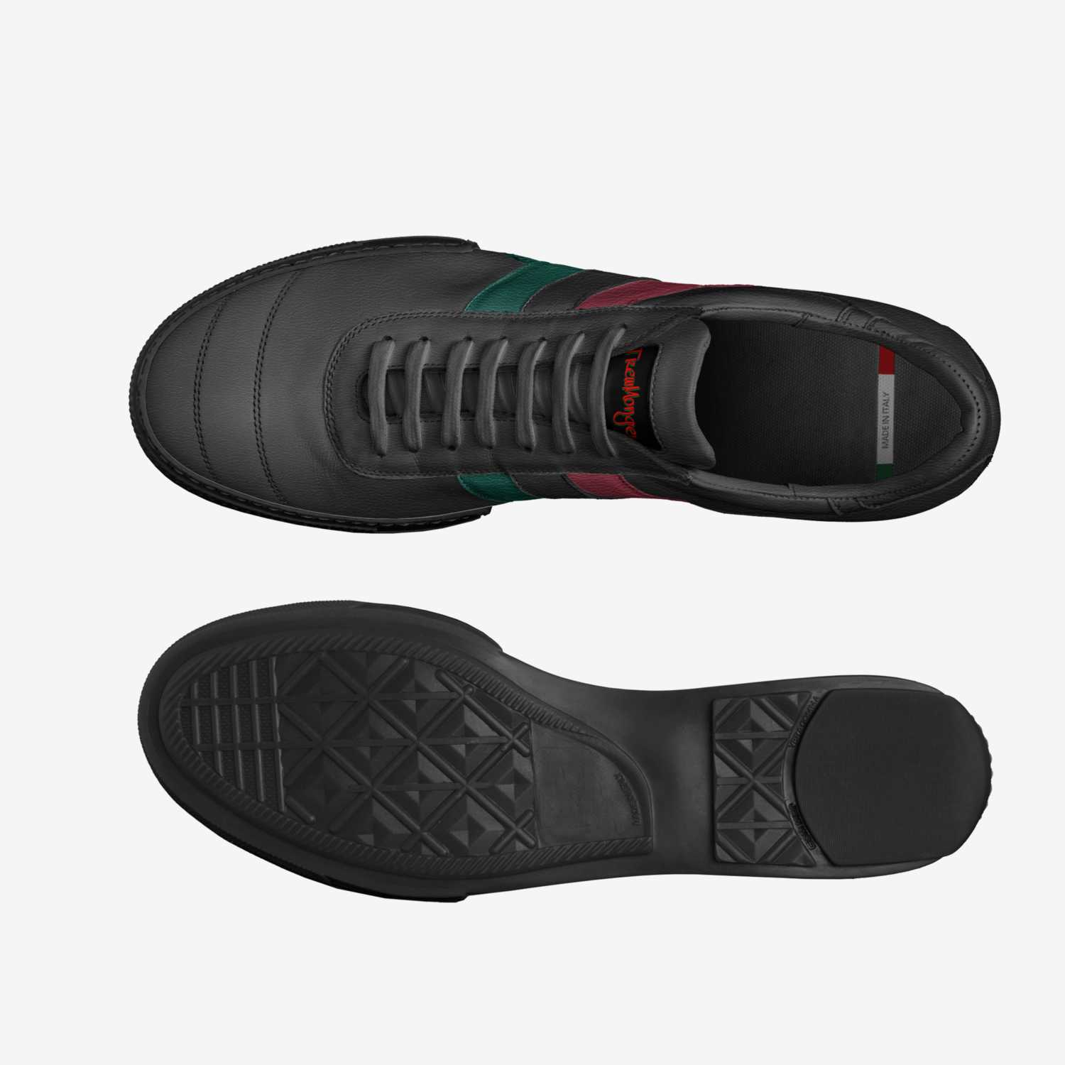 TrewColors custom made in Italy shoes by TrewMonger Brand | Top view