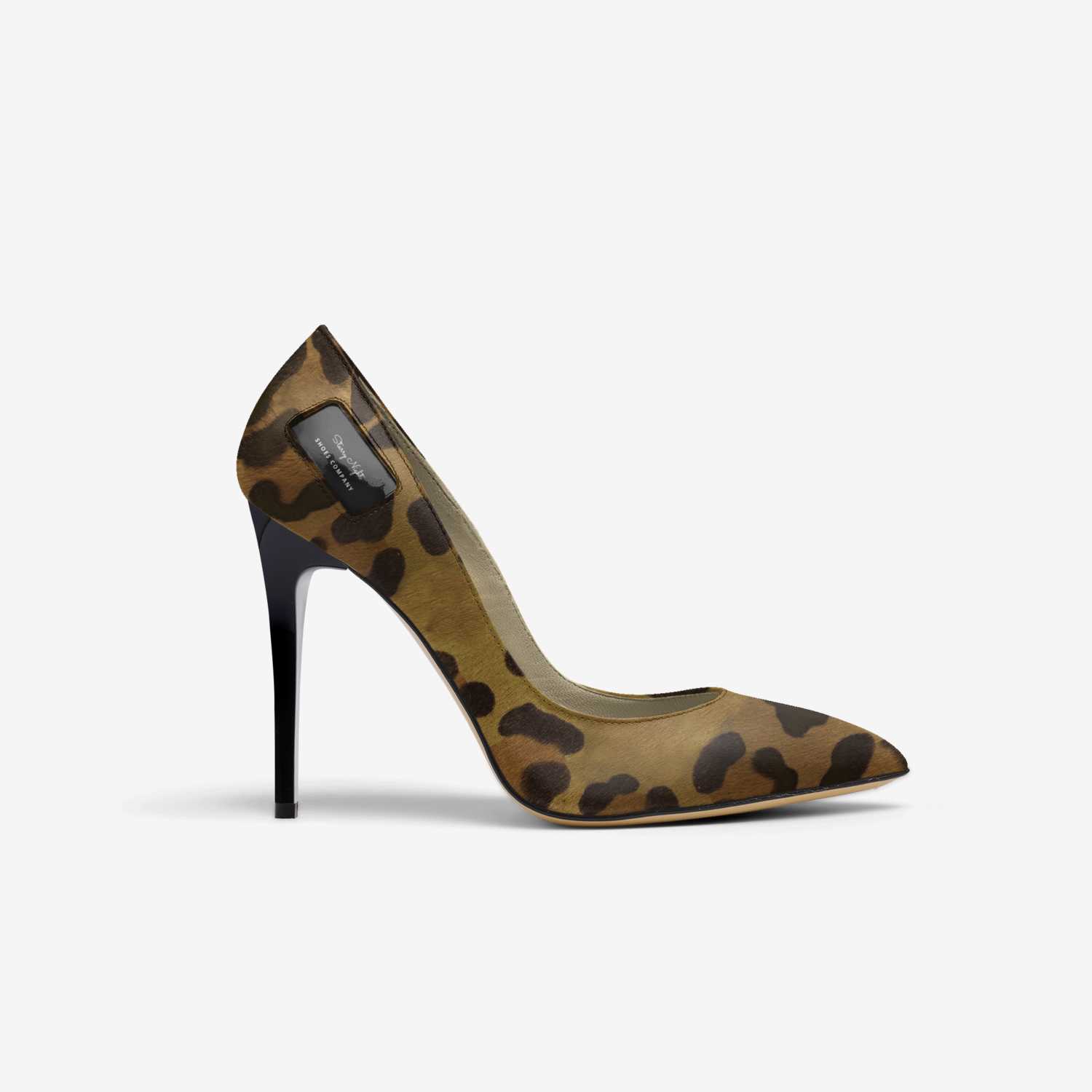 Starry Night custom made in Italy shoes by Greta Holliway | Side view