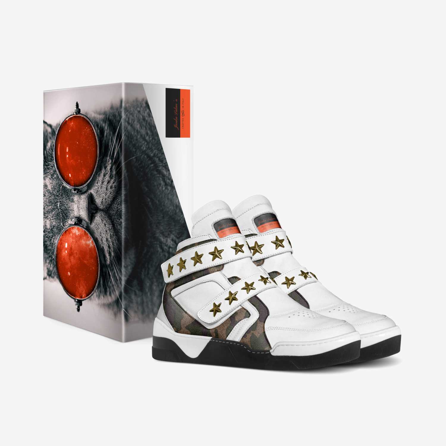 Janku Lakwe’n custom made in Italy shoes by Olandriss Hill | Box view