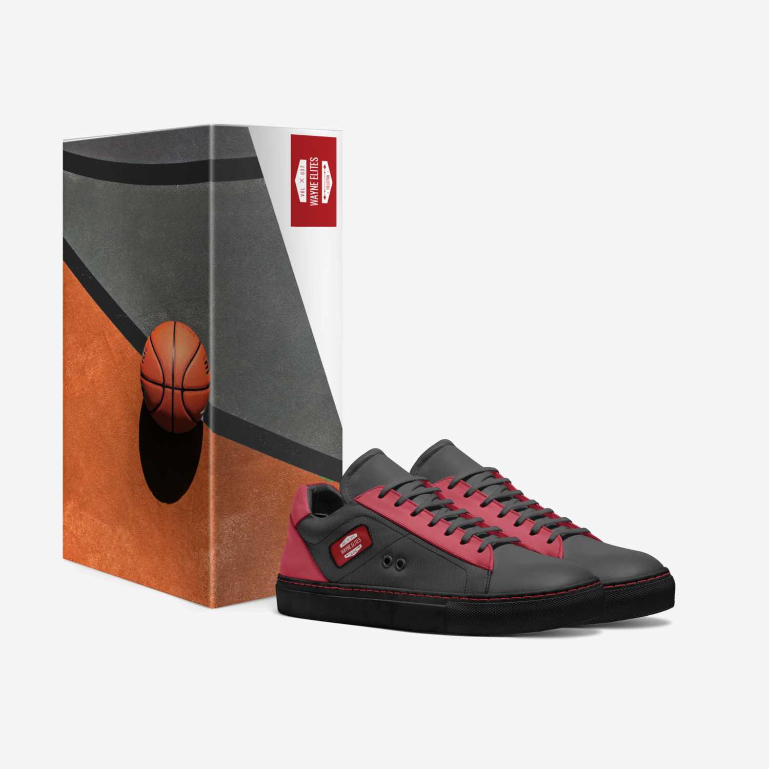 Wayne elites custom made in Italy shoes by Jordan Peterson | Box view