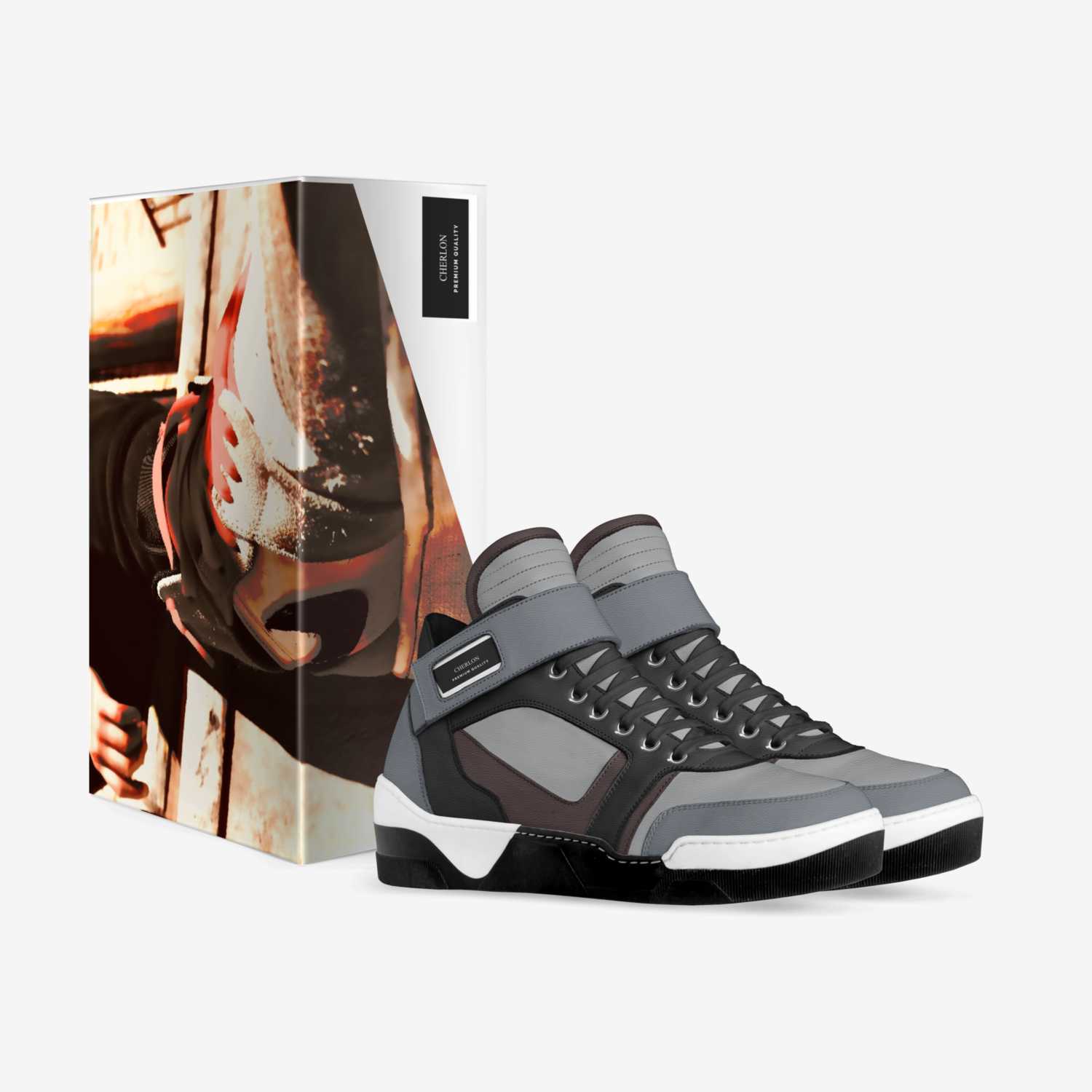 Cherlon custom made in Italy shoes by David Metreveli | Box view