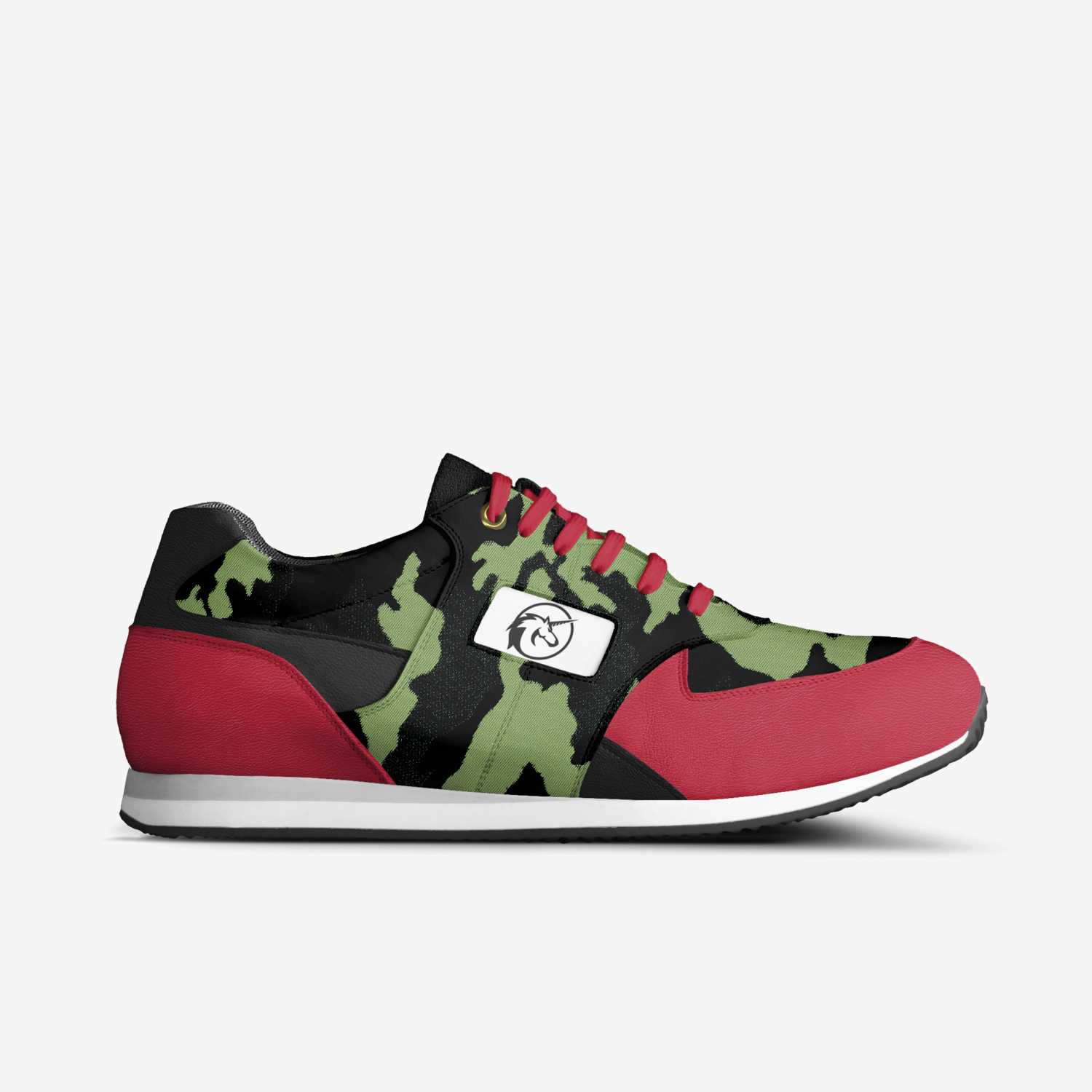 CreativeMindedCAMO custom made in Italy shoes by Kevin Tillett | Side view