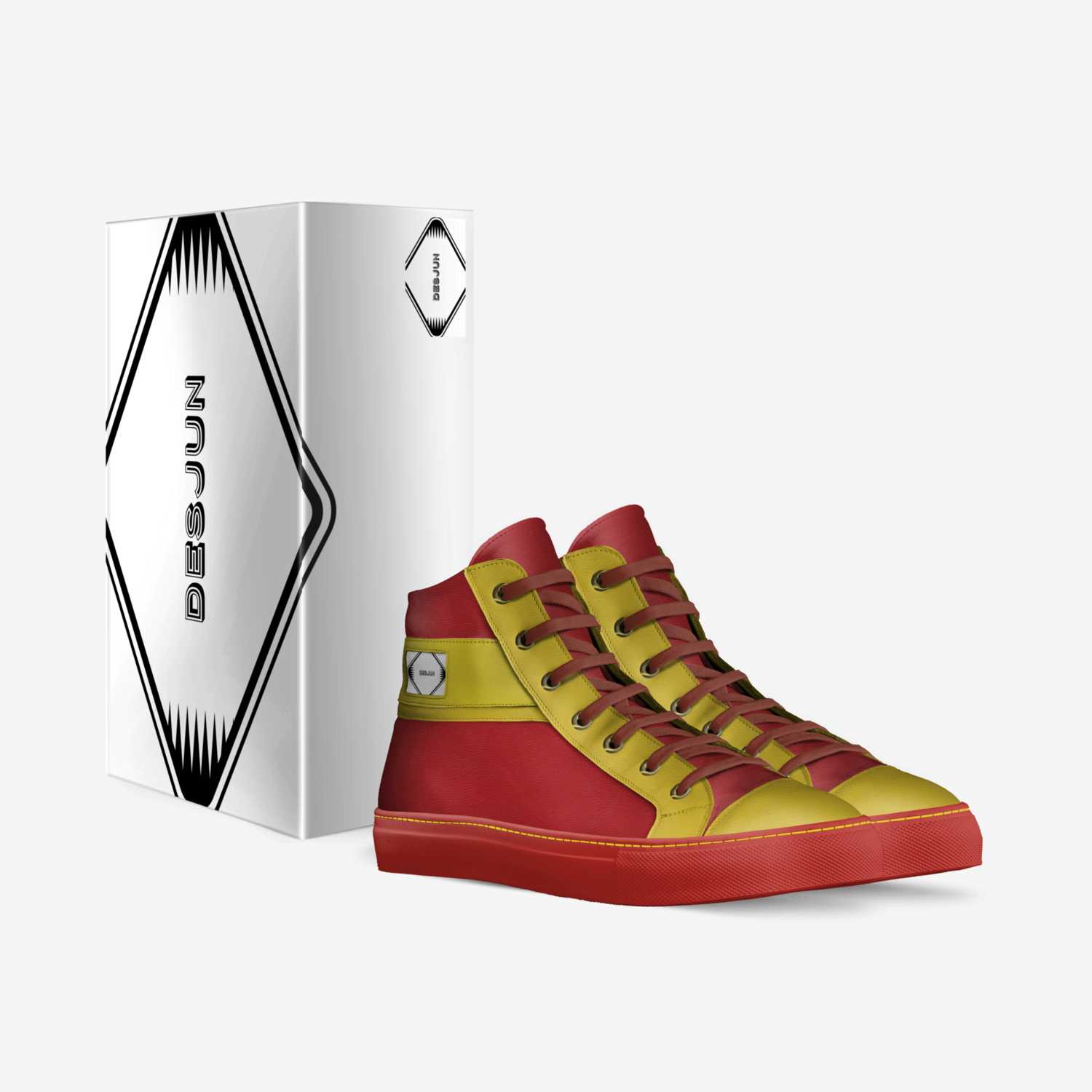 Desjun custom made in Italy shoes by Junior Desir | Box view