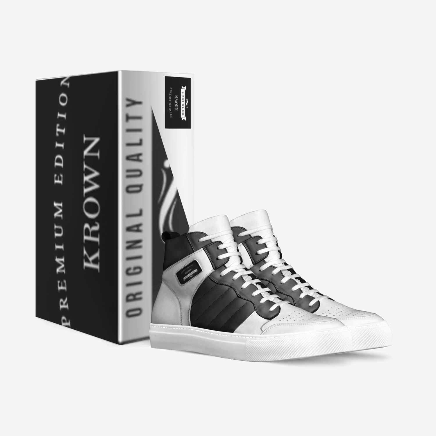 Krown custom made in Italy shoes by William Wilkins | Box view