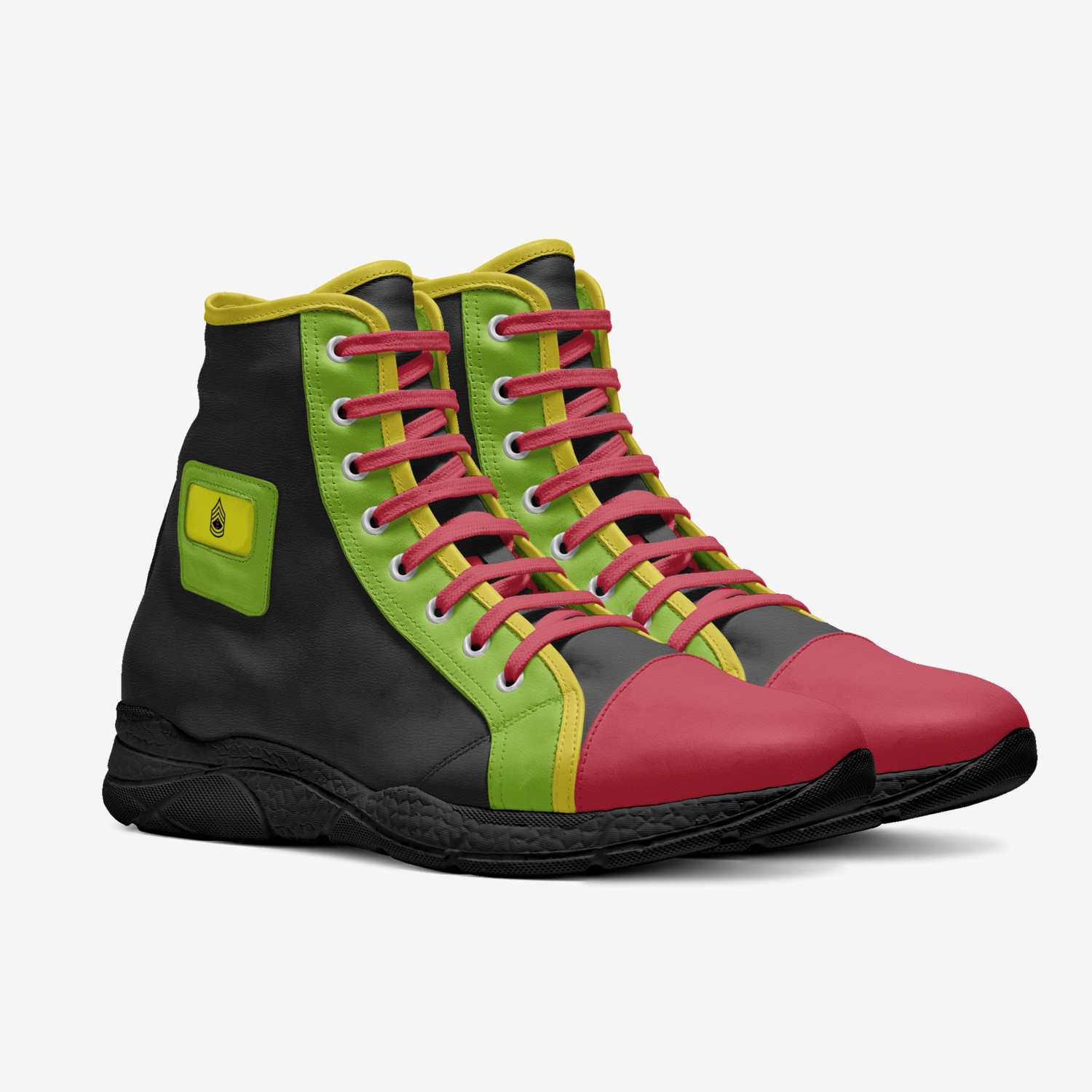 King Jelani custom made in Italy shoes by John H. Harris, Jr. | Double view