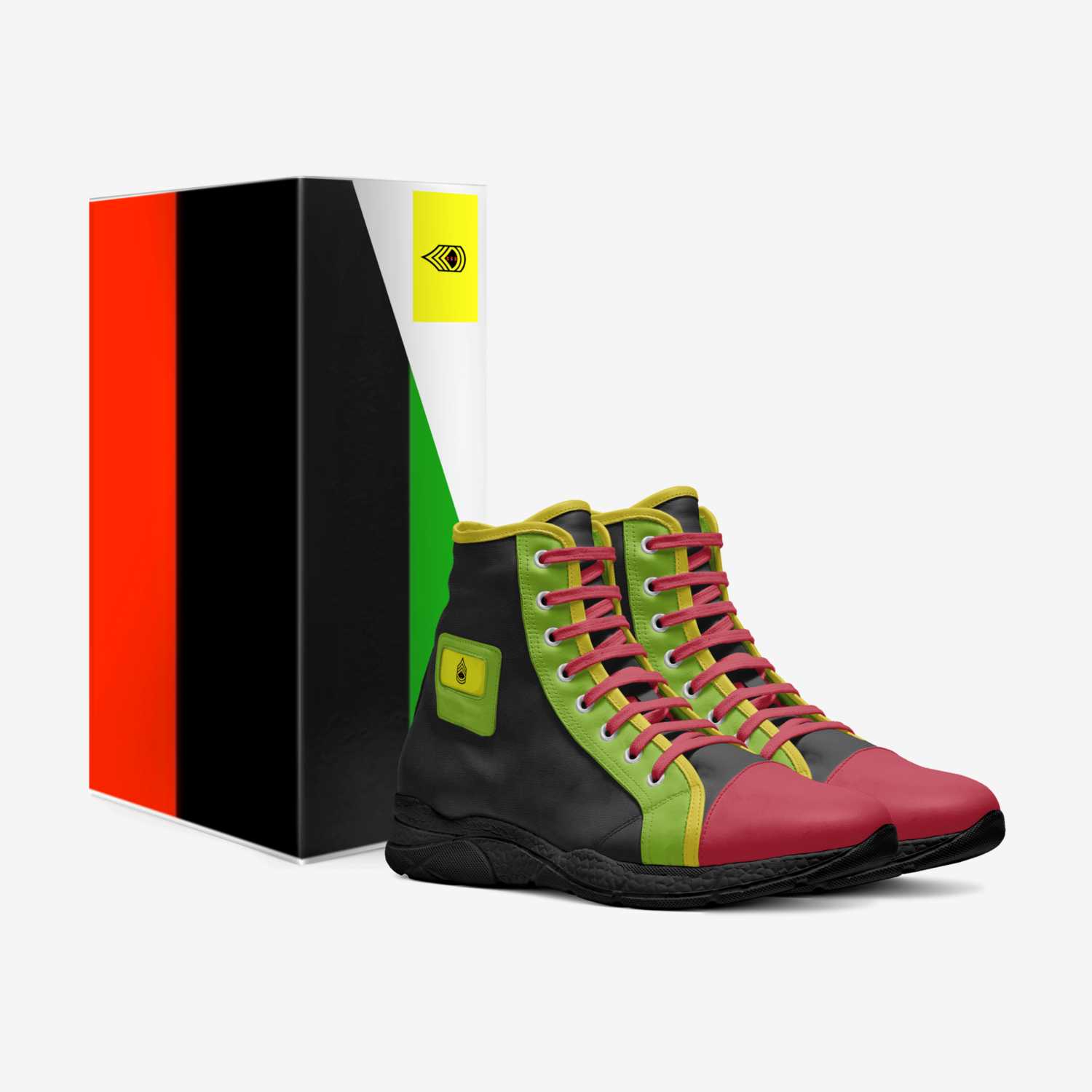 King Jelani custom made in Italy shoes by John H. Harris, Jr. | Box view