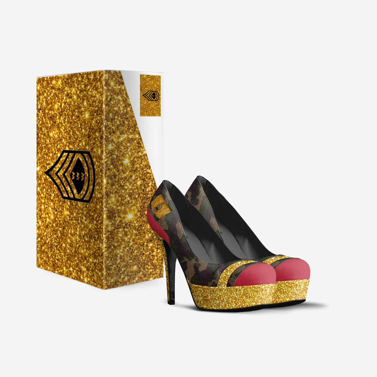 Queen Alicia custom made in Italy shoes by John H. Harris, Jr. | Box view