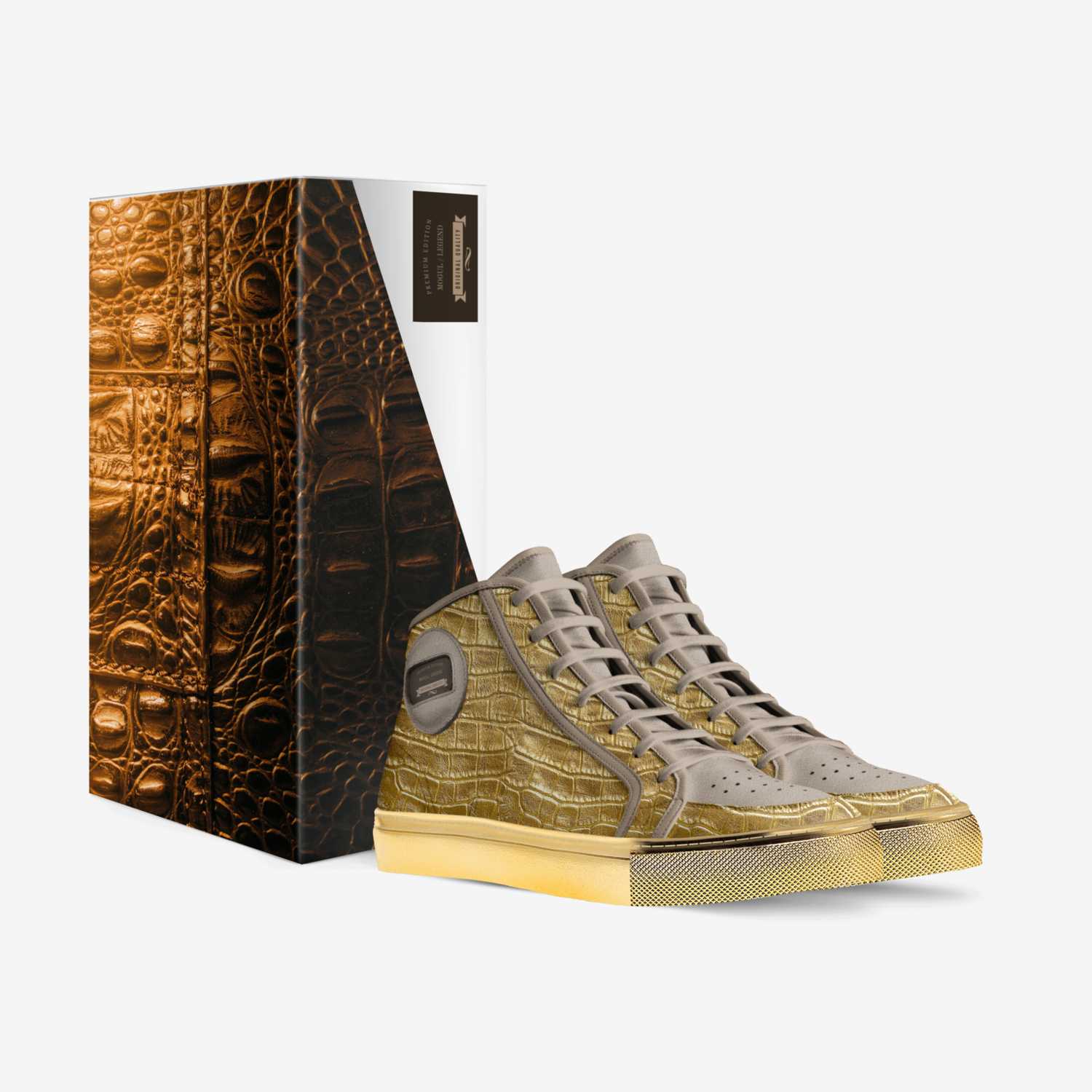 MOGUL /  LEGEND custom made in Italy shoes by Aubrey Lovell Love Jr | Box view