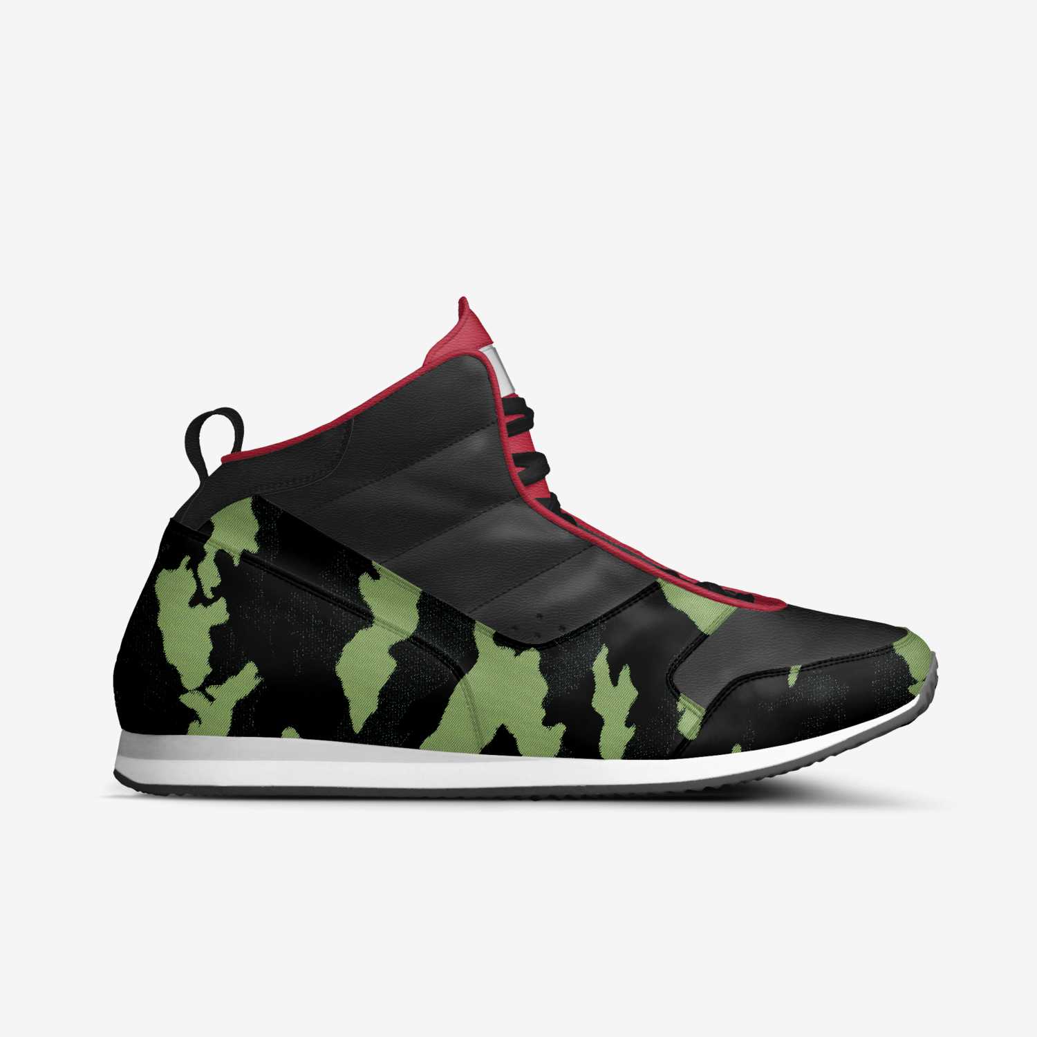 CAMO HIGH custom made in Italy shoes by Kevin Tillett | Side view