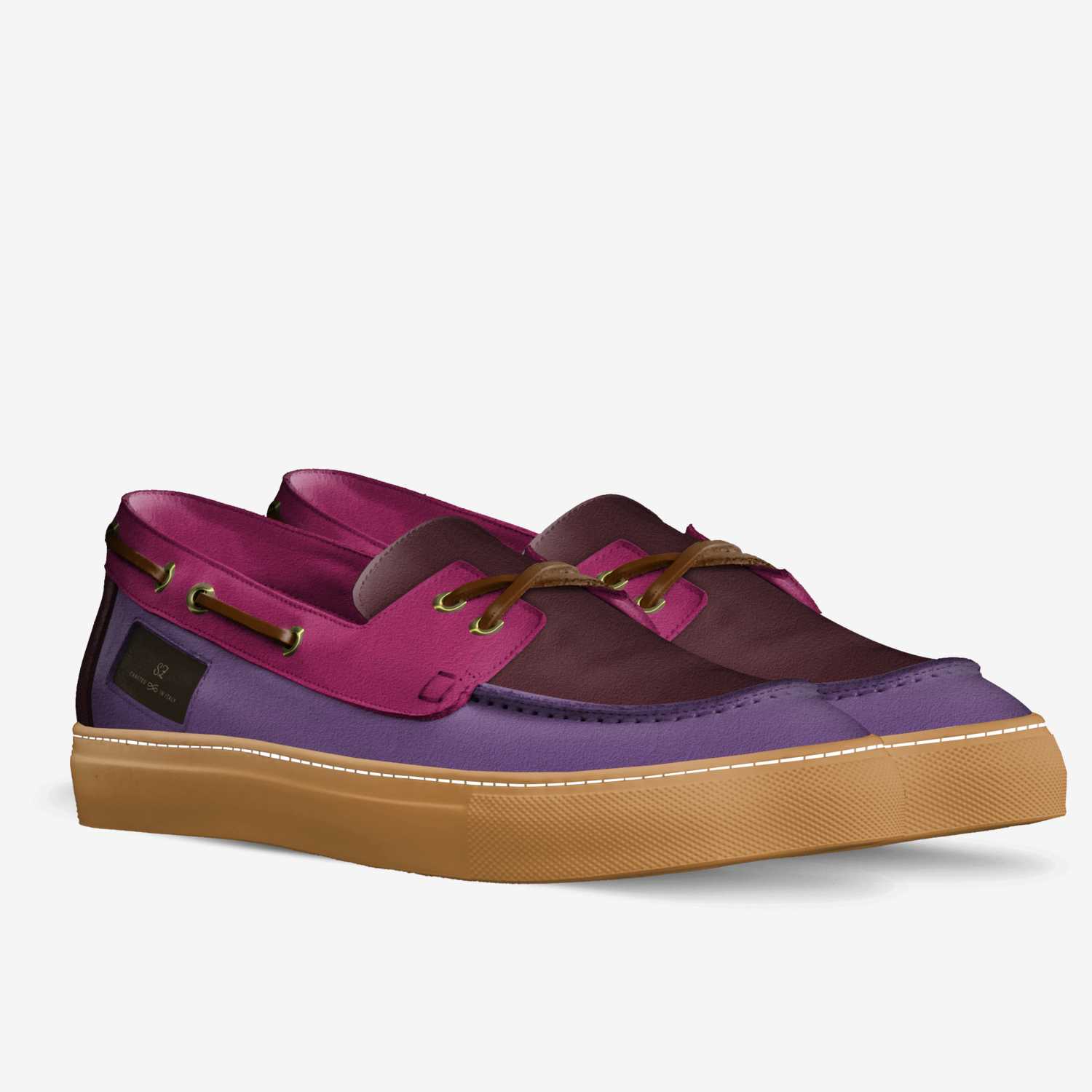 Euphoria custom made in Italy shoes by Syafiq Zafran | Double view
