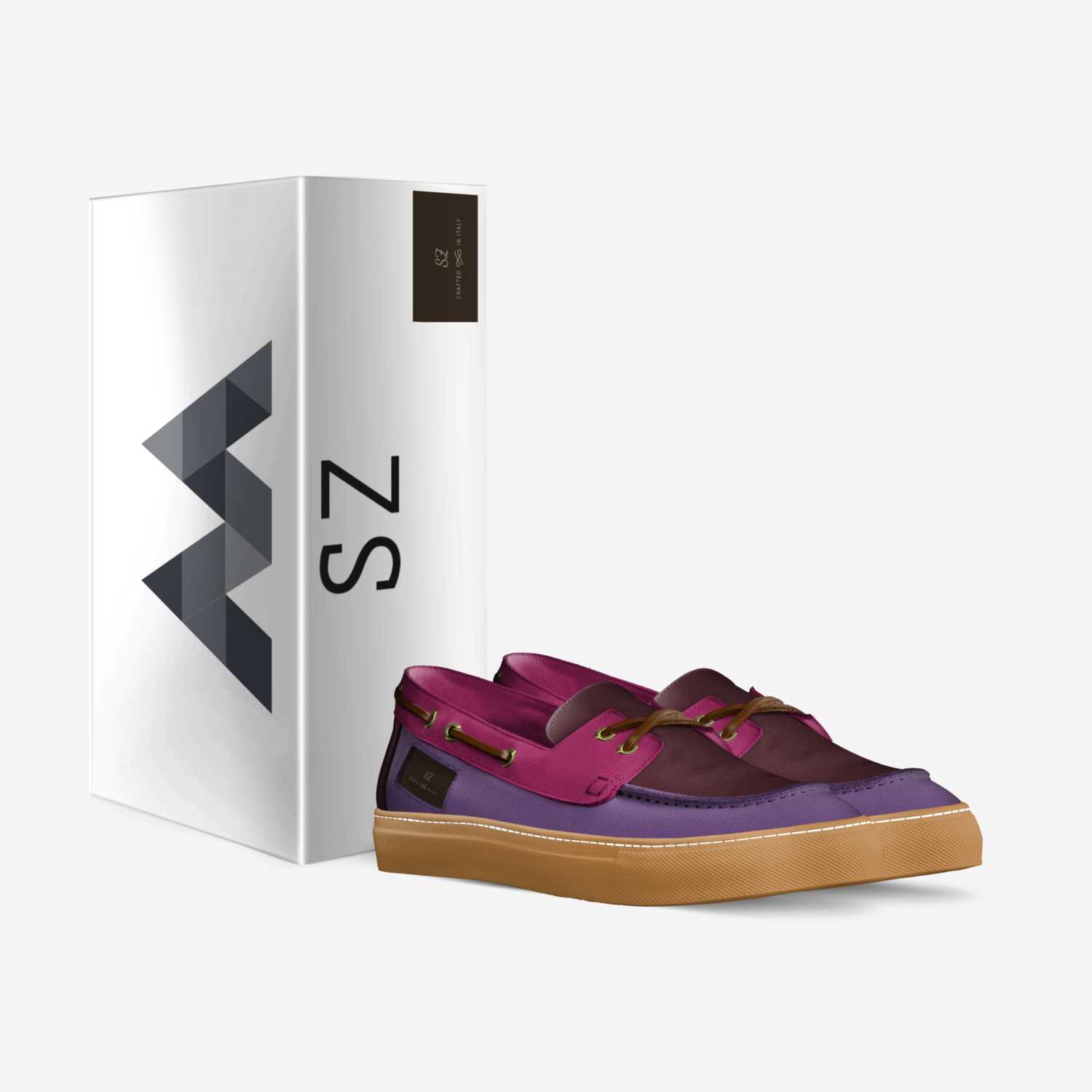 Euphoria custom made in Italy shoes by Syafiq Zafran | Box view
