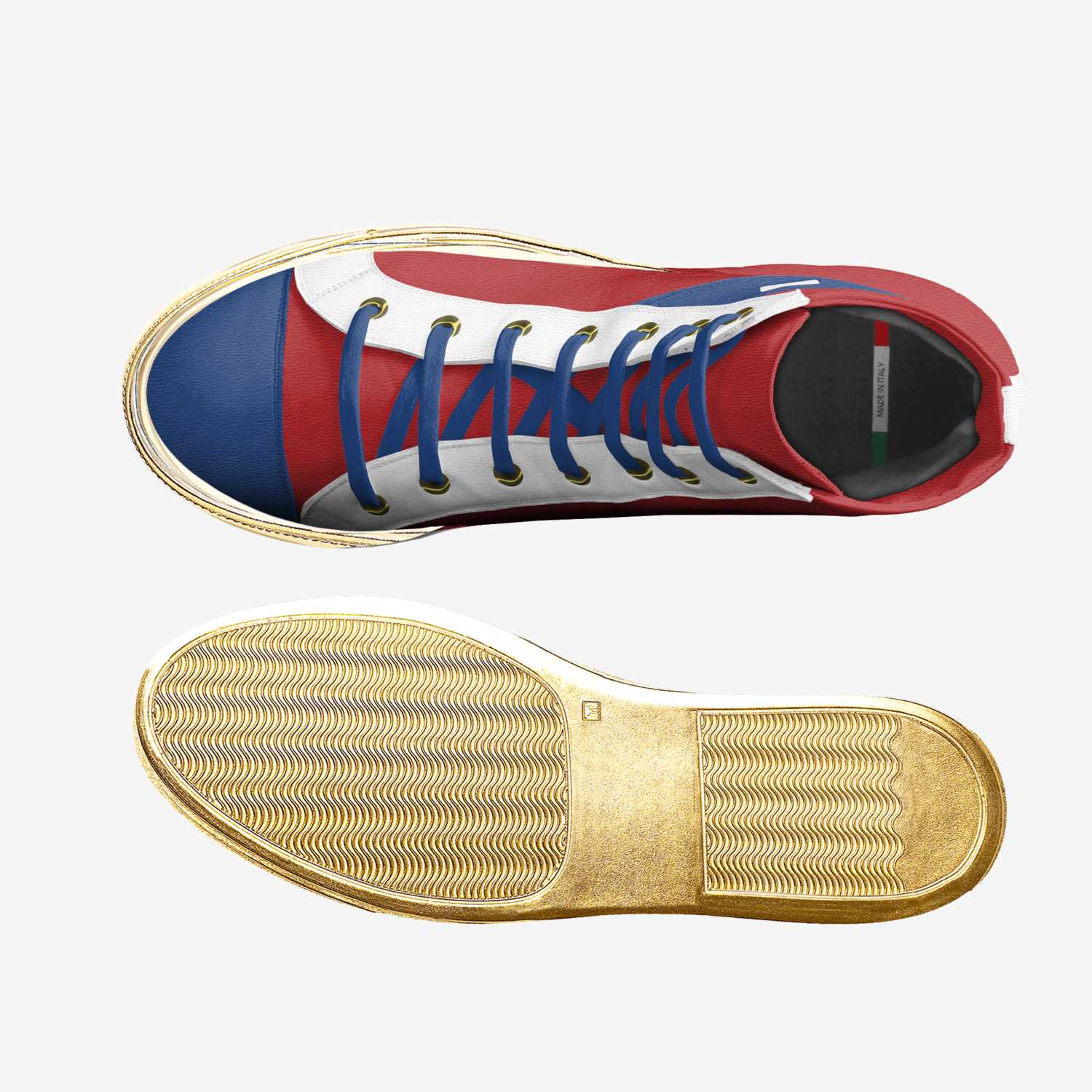 Ghet2 Rock Intl  custom made in Italy shoes by Orlando Penny | Top view