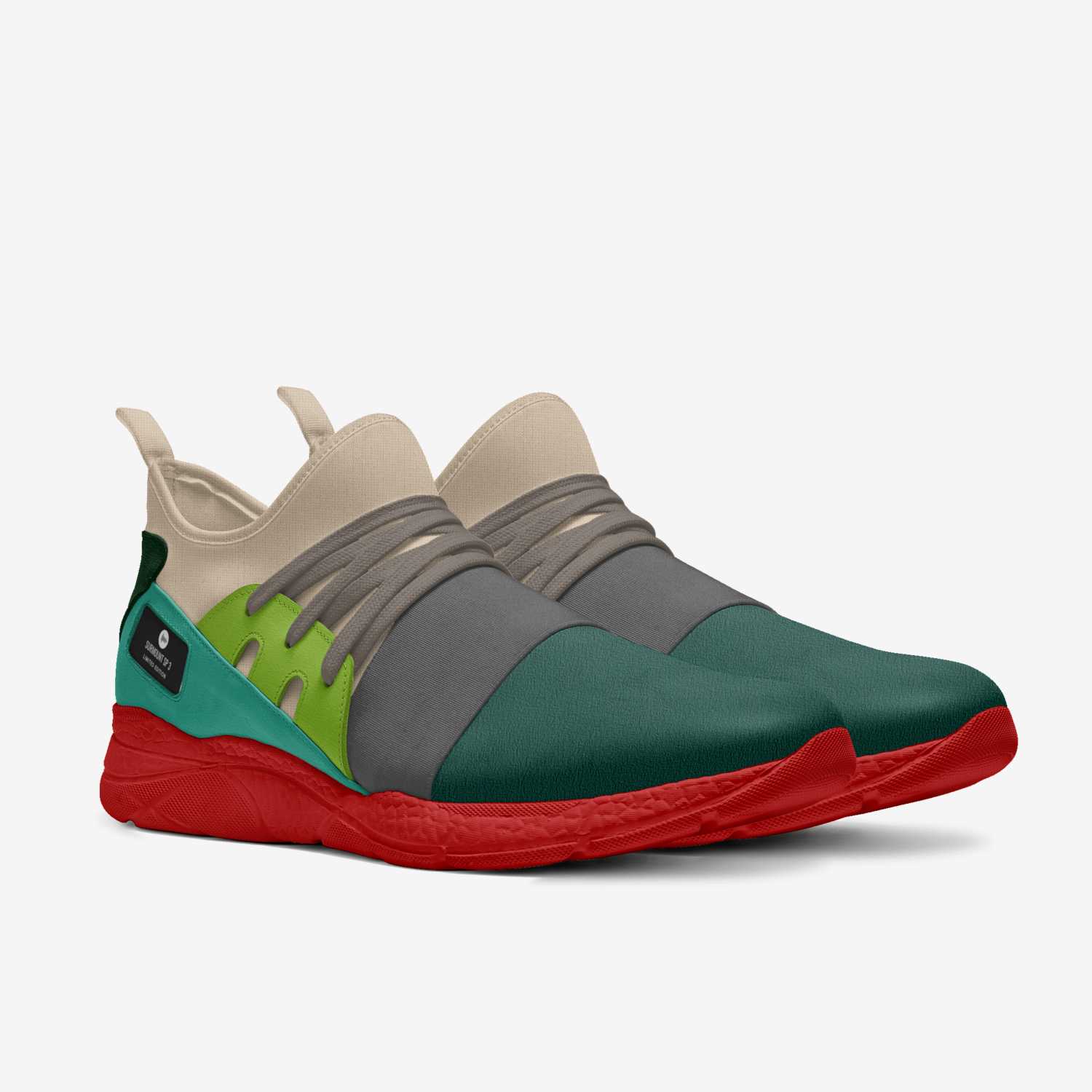 Surmount SP 3 custom made in Italy shoes by Sue Page | Double view