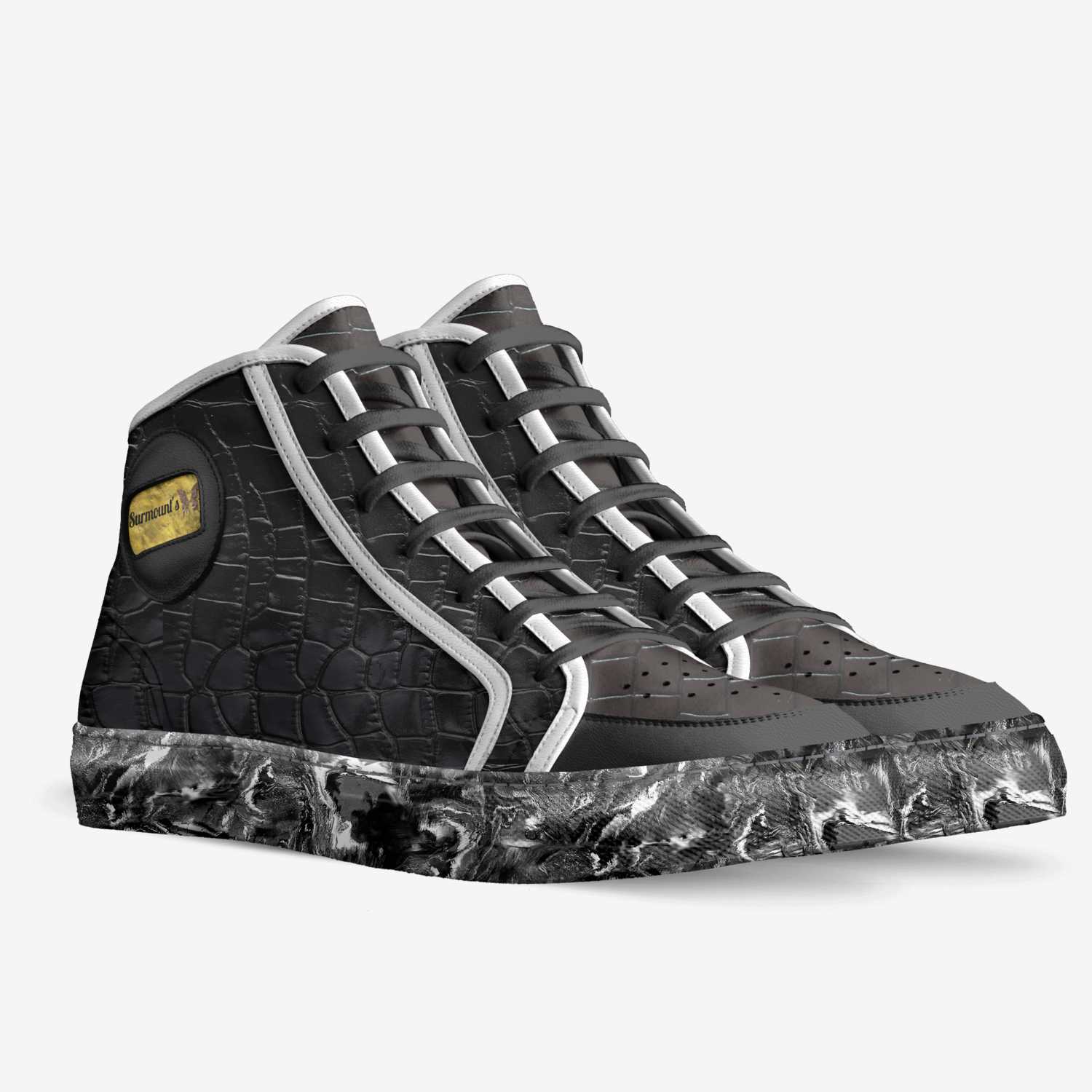 Franz custom made in Italy shoes by Sue Page | Double view
