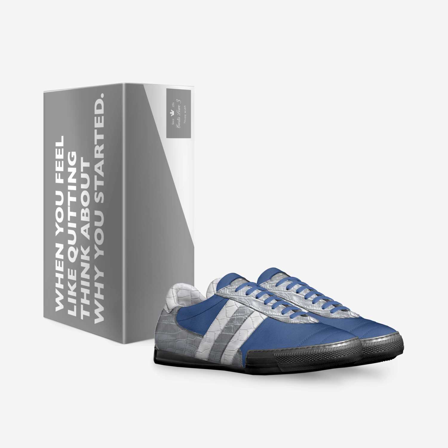 Anthony Paris  custom made in Italy shoes by Curtis Lowe | Box view