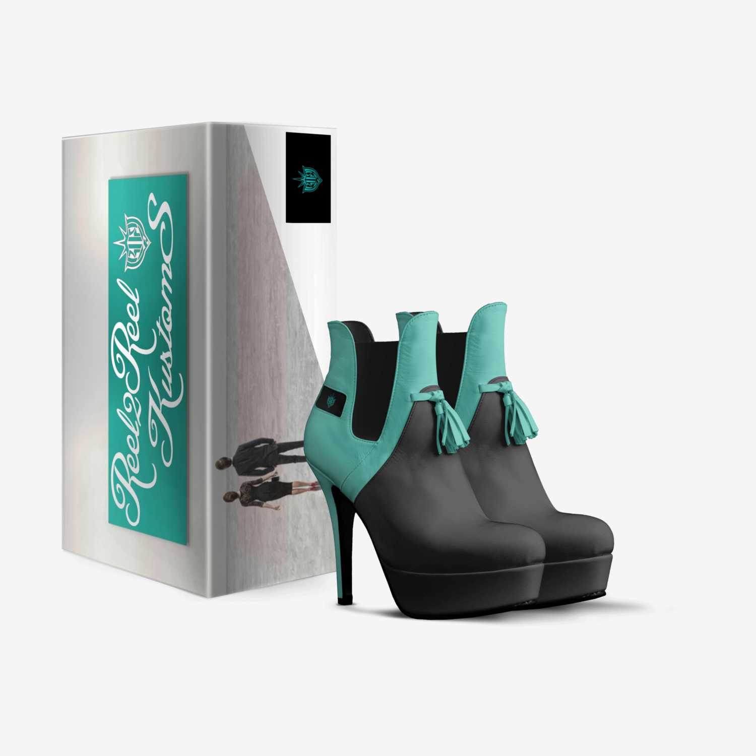 Divasden custom made in Italy shoes by Reel2reel Kustoms | Box view