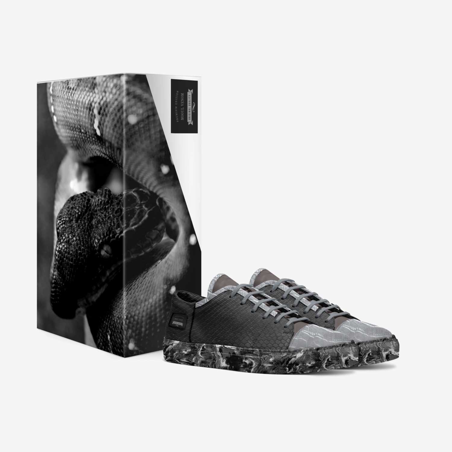 MOGUL VENOM custom made in Italy shoes by Aubrey Lovell Love Jr | Box view