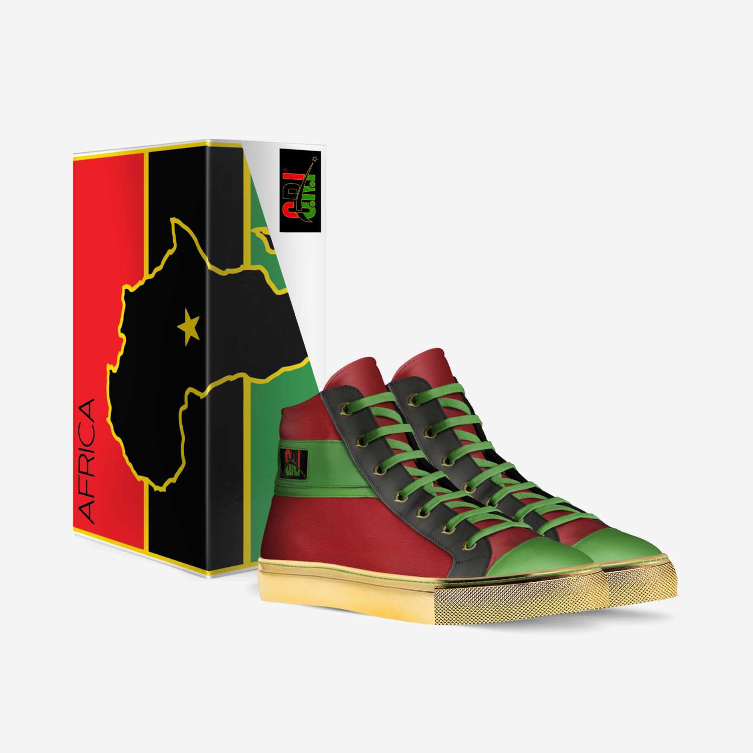 Ghet2 Rock Intl  custom made in Italy shoes by Orlando Penny | Box view