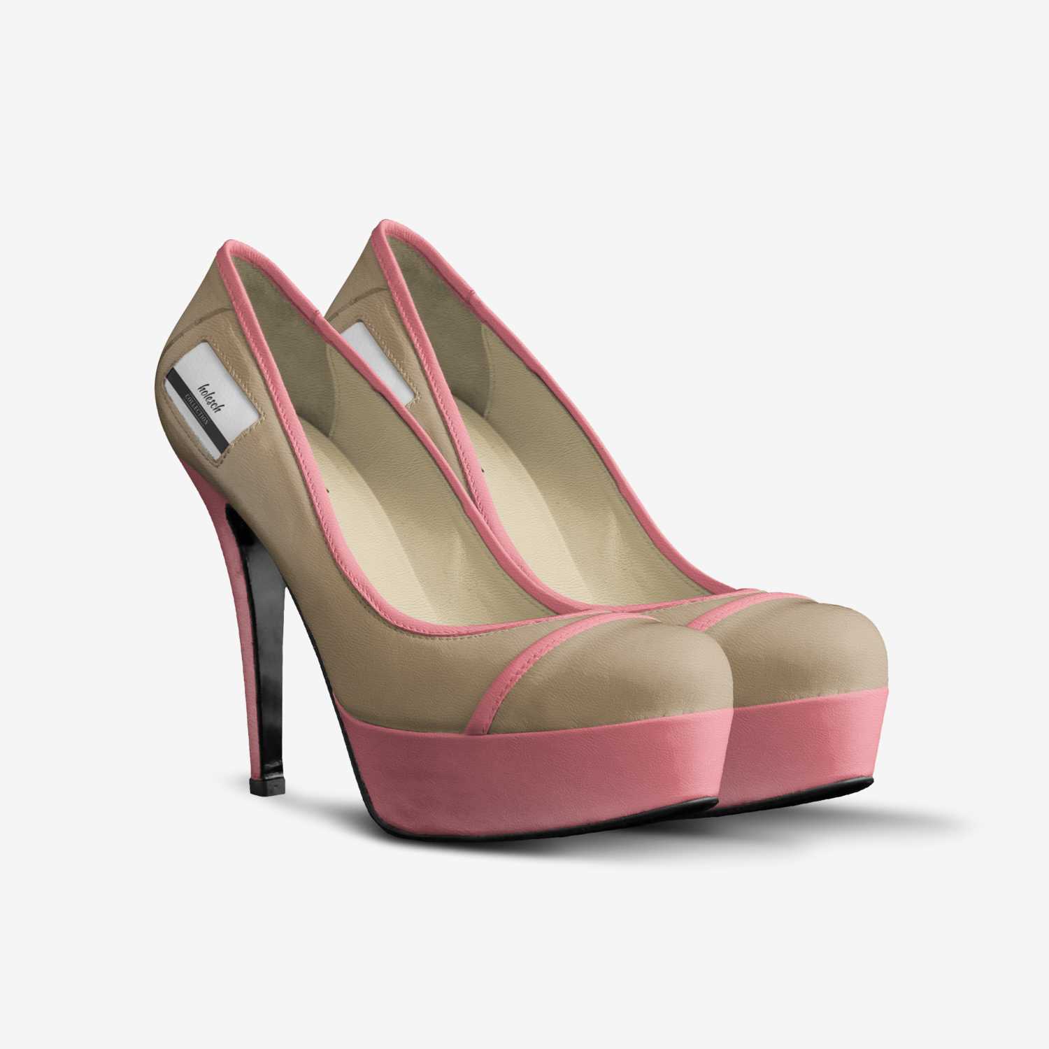 holesch custom made in Italy shoes by Zuzana Holeschova | Double view