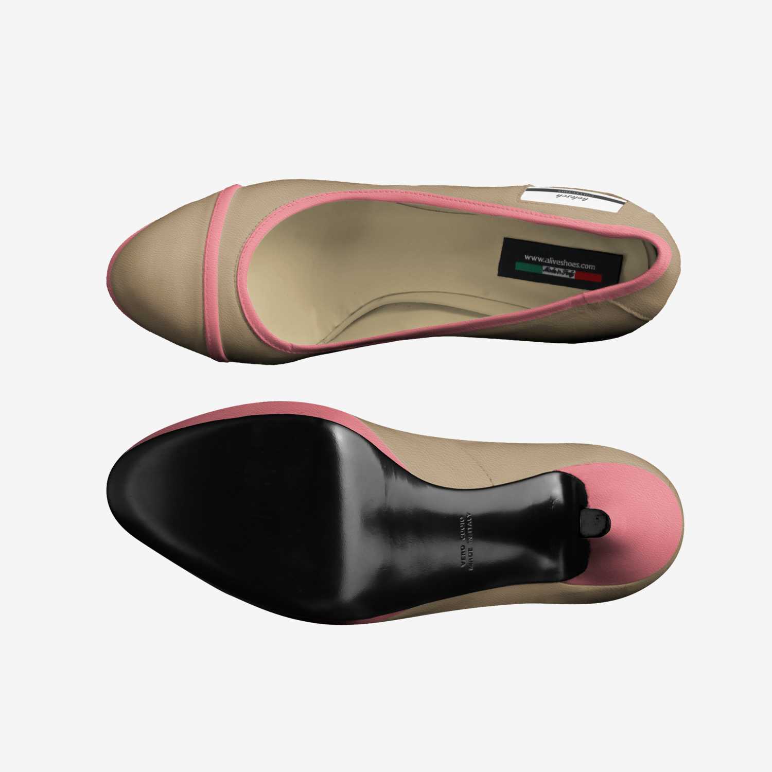 holesch custom made in Italy shoes by Zuzana Holeschova | Top view