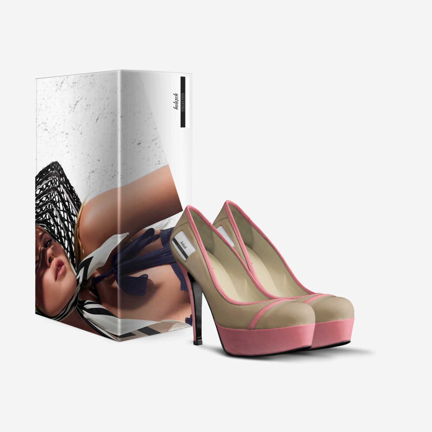 holesch custom made in Italy shoes by Zuzana Holeschova | Box view