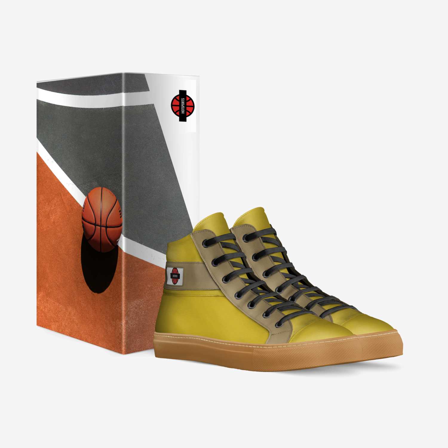 Hotsports custom made in Italy shoes by Samson Uilysse | Box view