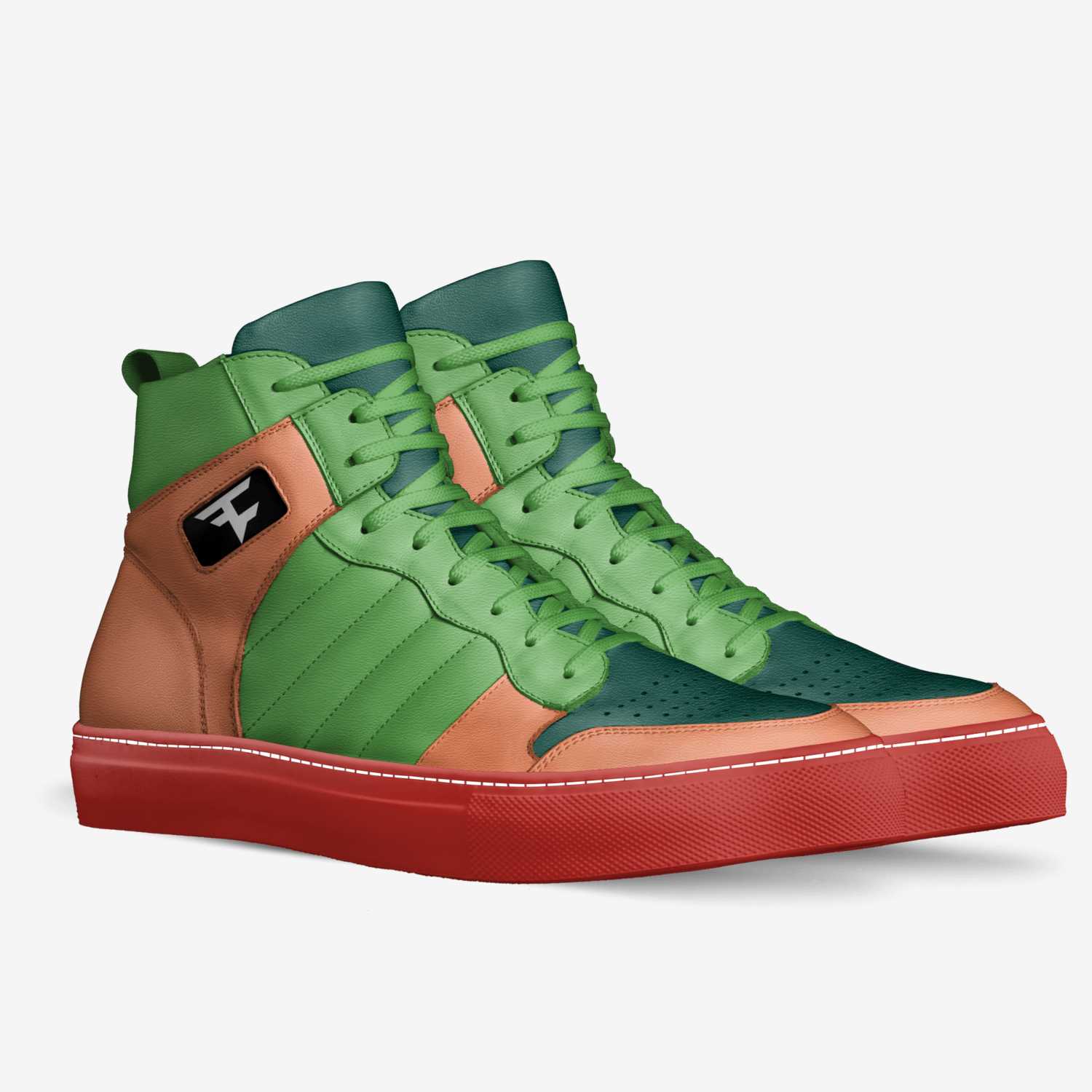 Faze up custom made in Italy shoes by Faze Up | Double view