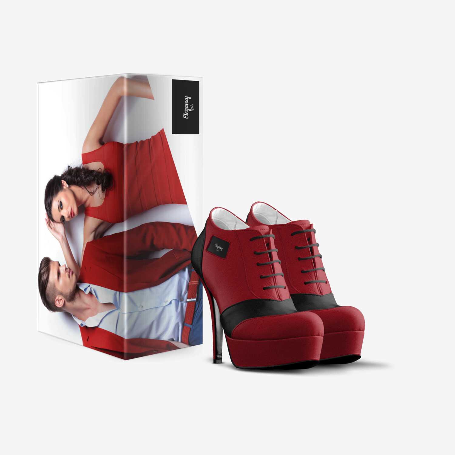 Eleganzy custom made in Italy shoes by Ropafadzo Mshayavanhu | Box view