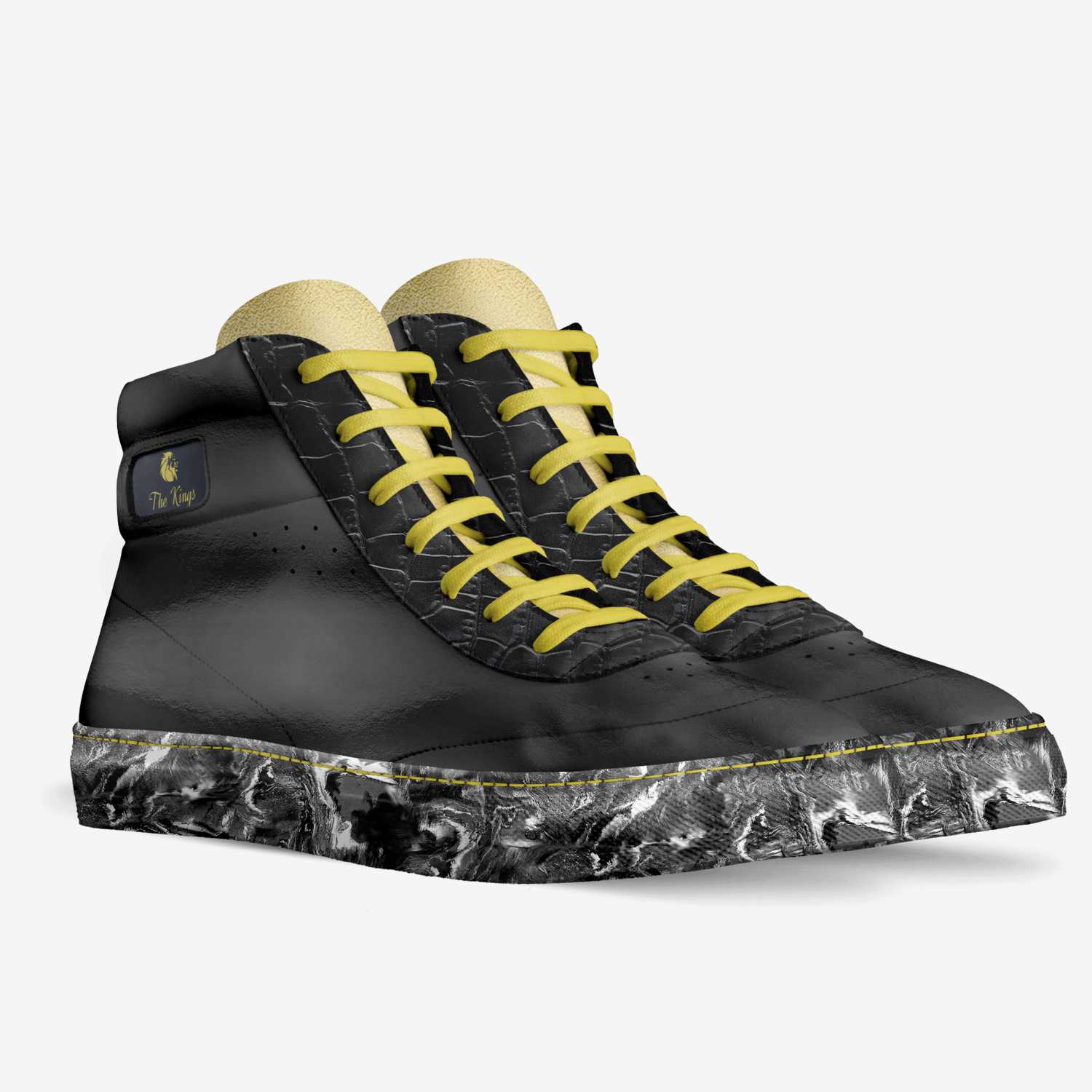 Elites Of Tomorrow custom made in Italy shoes by Ahmed F M Hamdan | Double view