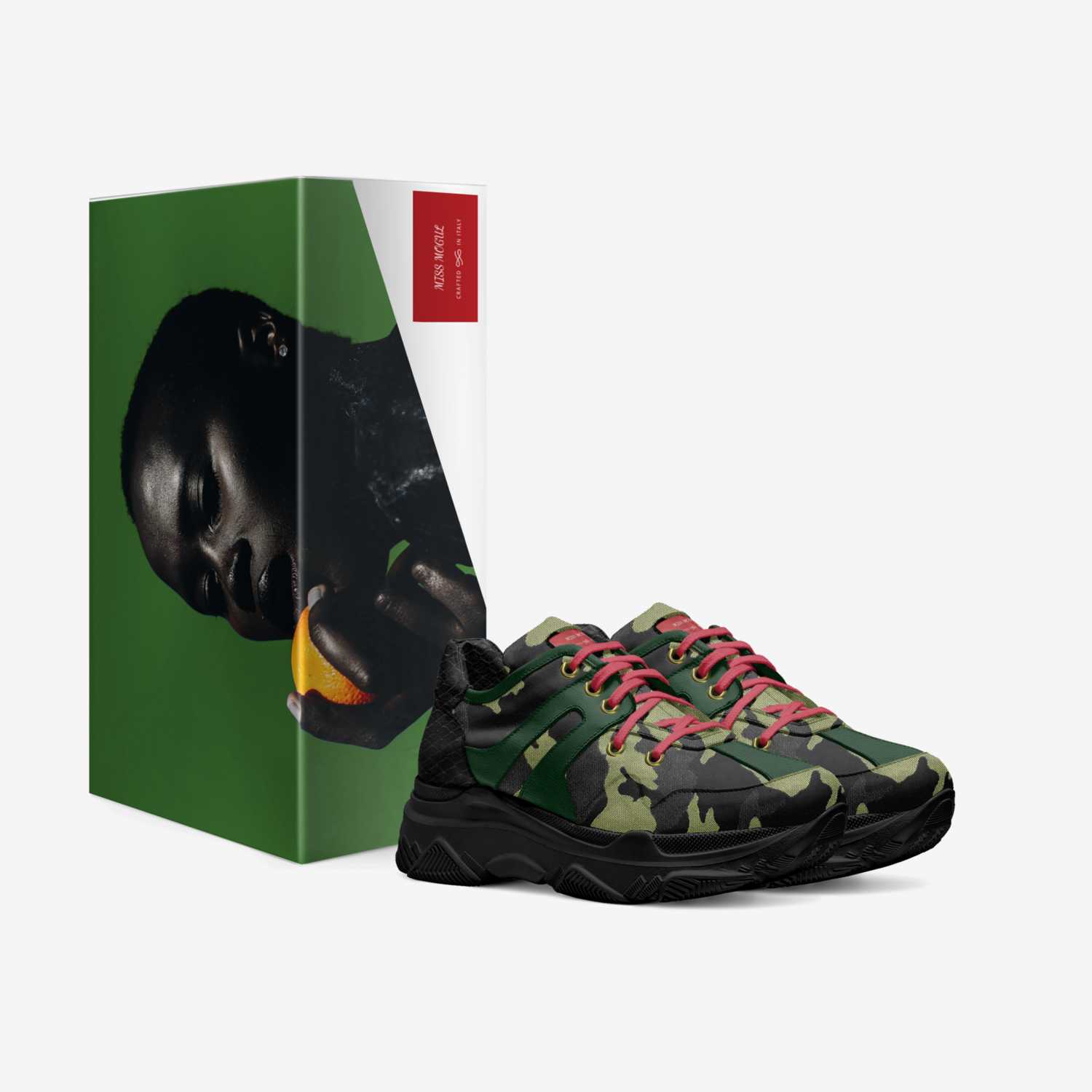 MISS MOGUL custom made in Italy shoes by Aubrey Lovell Love Jr | Box view
