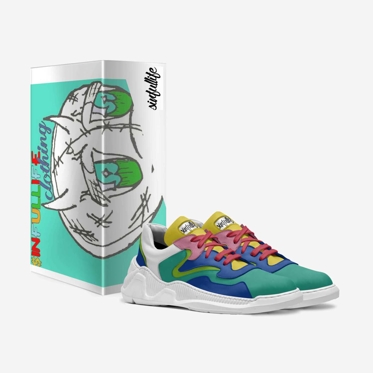 SINFULLIFECLOTHING custom made in Italy shoes by Robert Russum | Box view