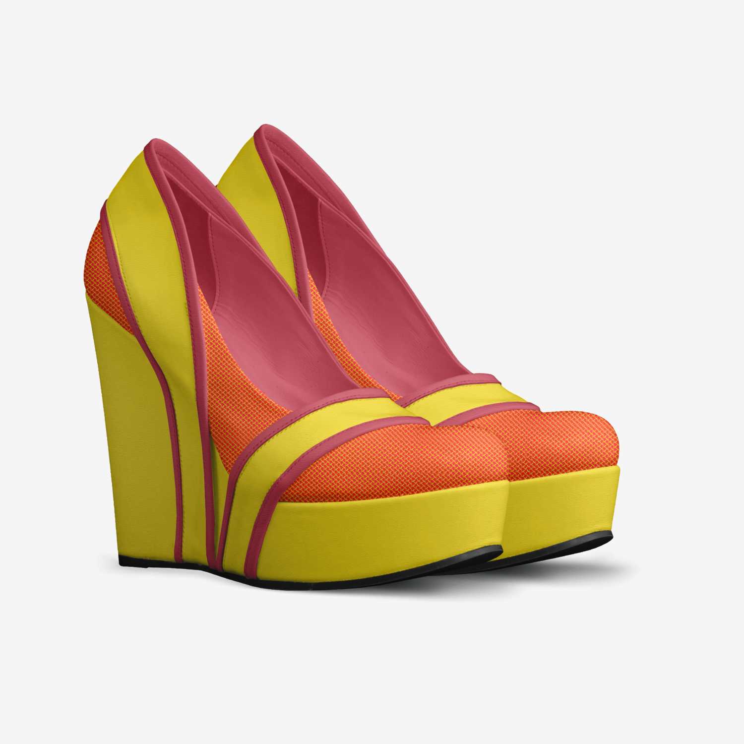 Orbital custom made in Italy shoes by Blissfully Brand | Double view