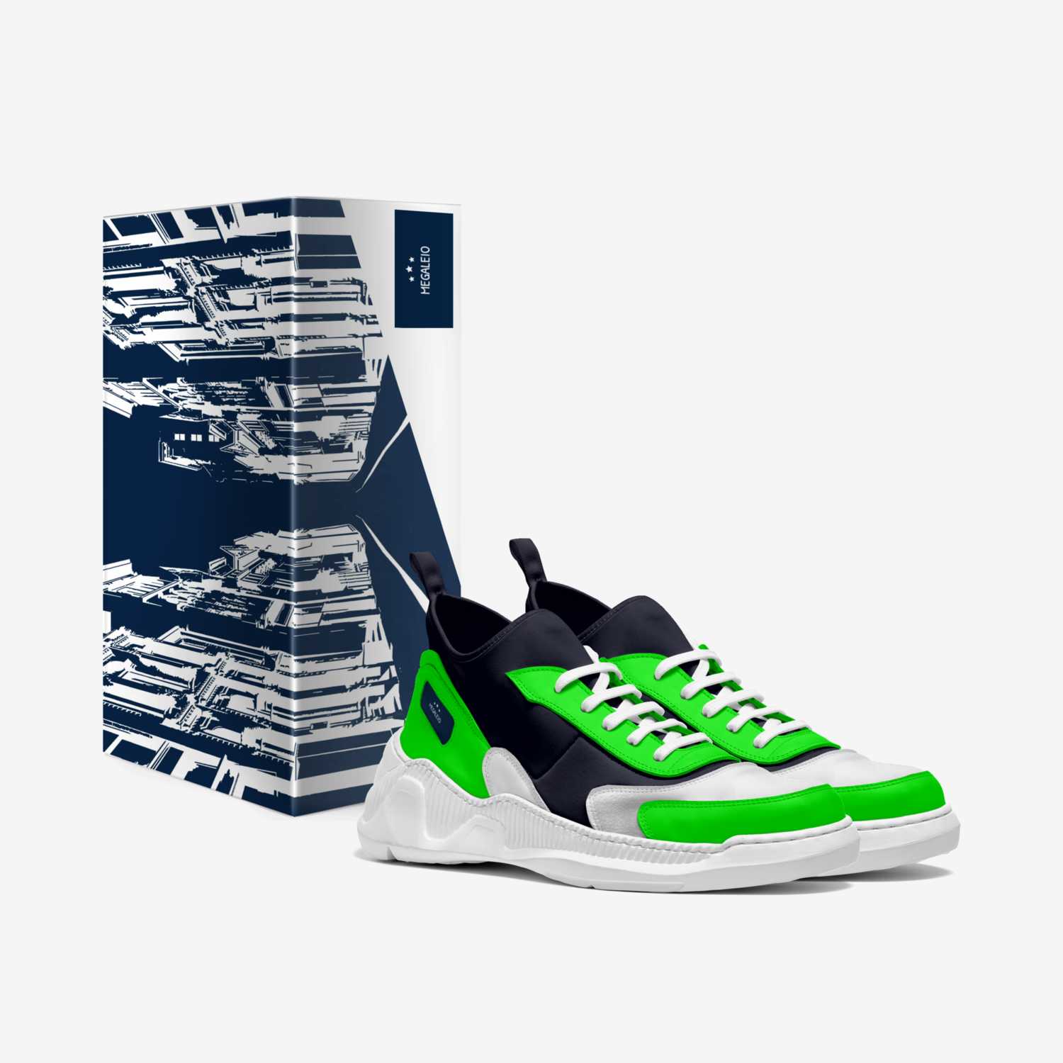 Megaleio custom made in Italy shoes by Victor Vallejo | Box view