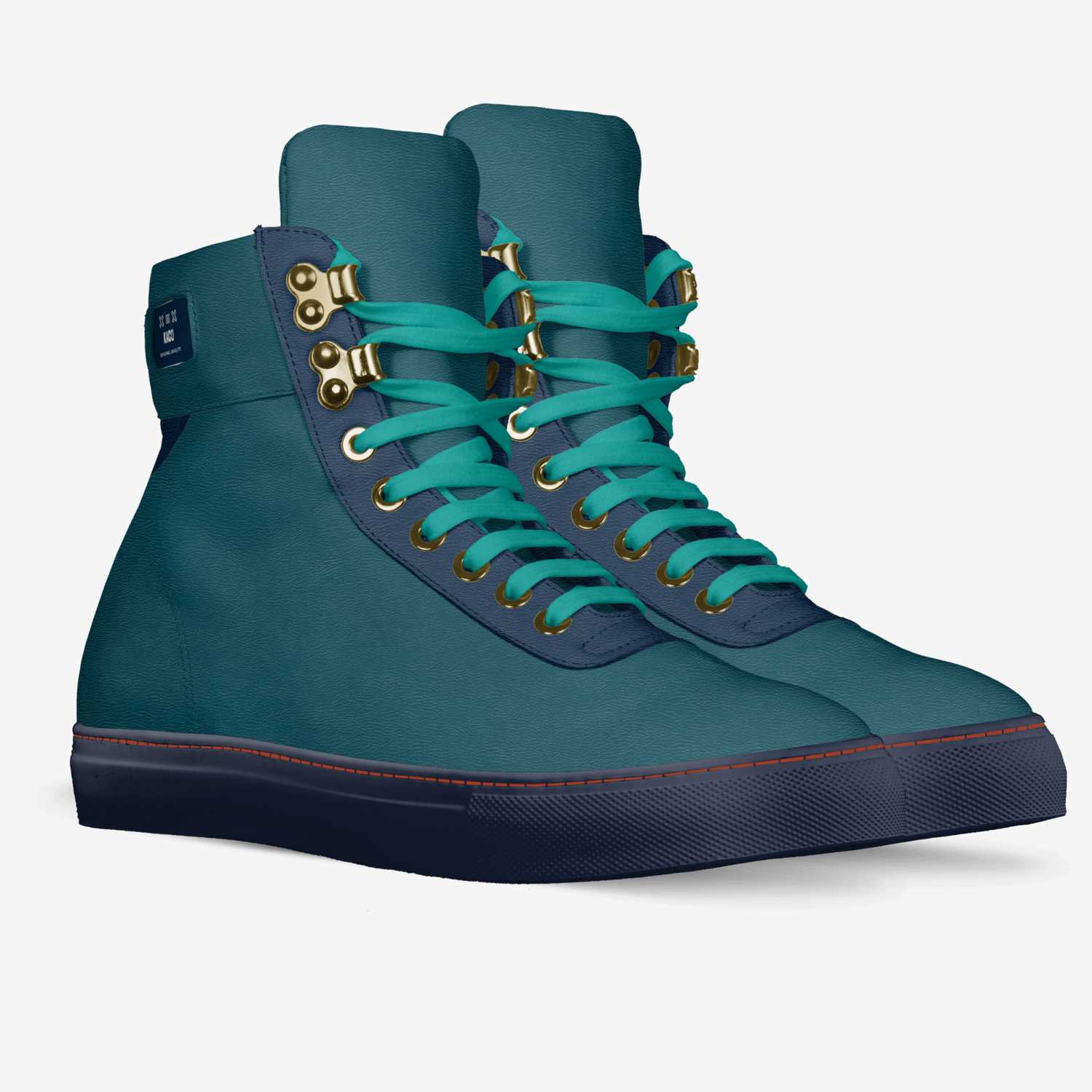 Kaco  custom made in Italy shoes by Karlief Lewis | Double view