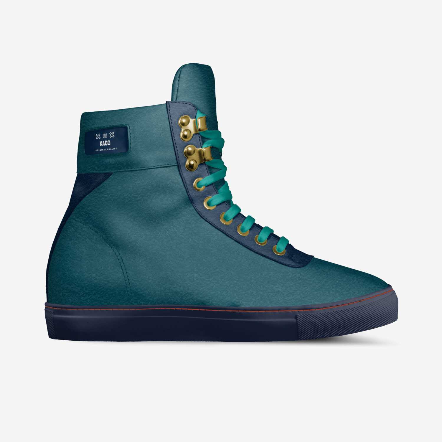 Kaco  custom made in Italy shoes by Karlief Lewis | Side view