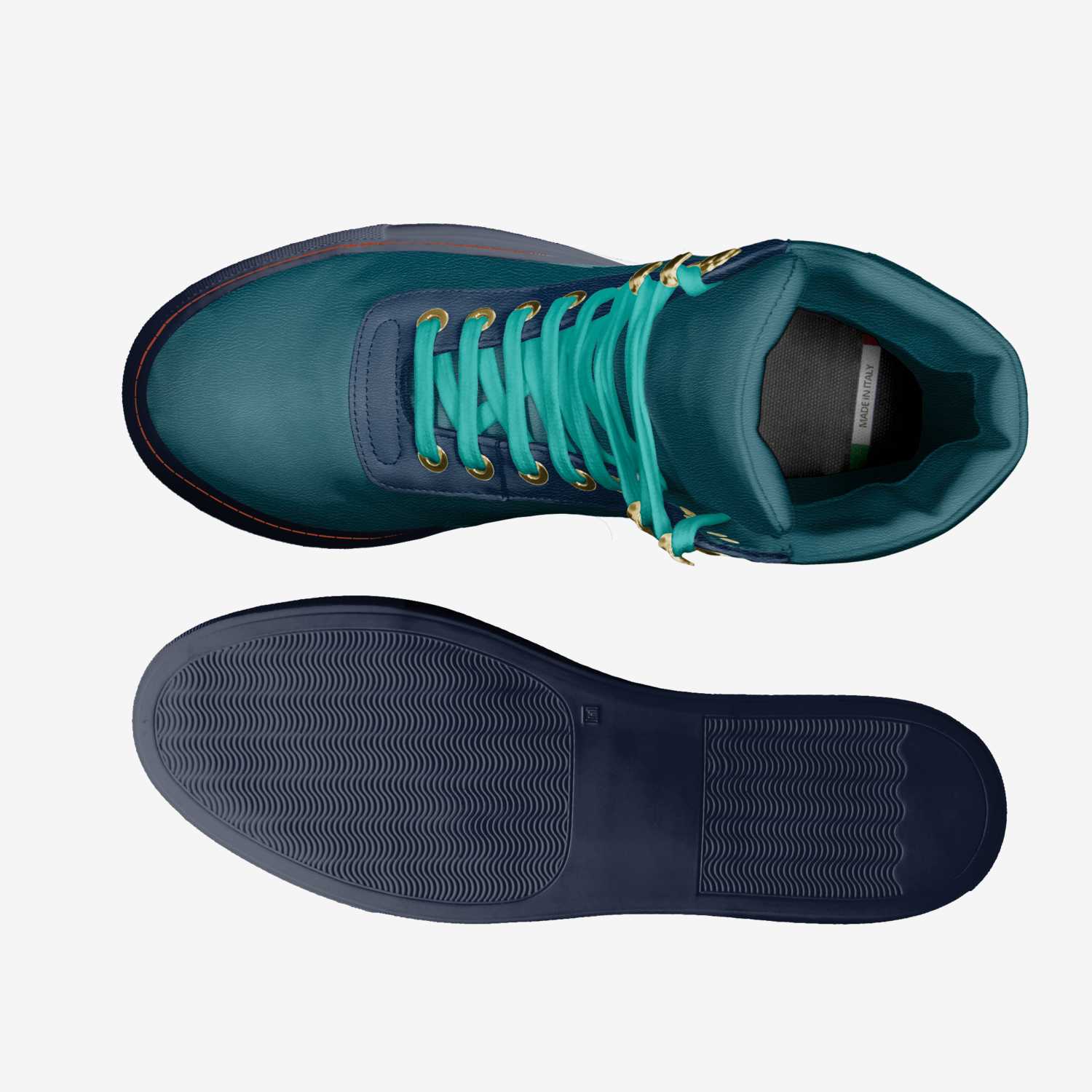 Kaco  custom made in Italy shoes by Karlief Lewis | Top view