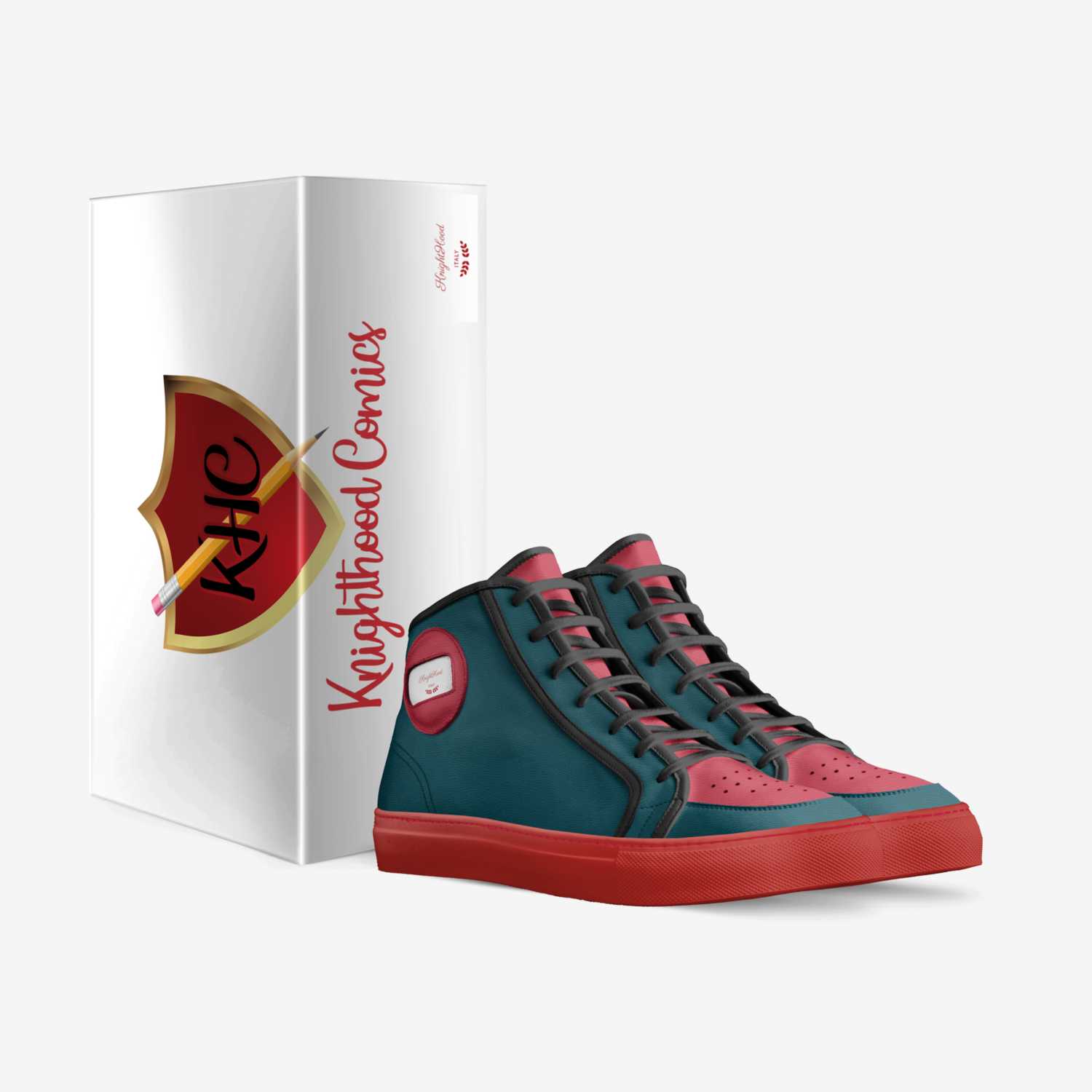 KnightHood custom made in Italy shoes by Terry Cook Jr | Box view
